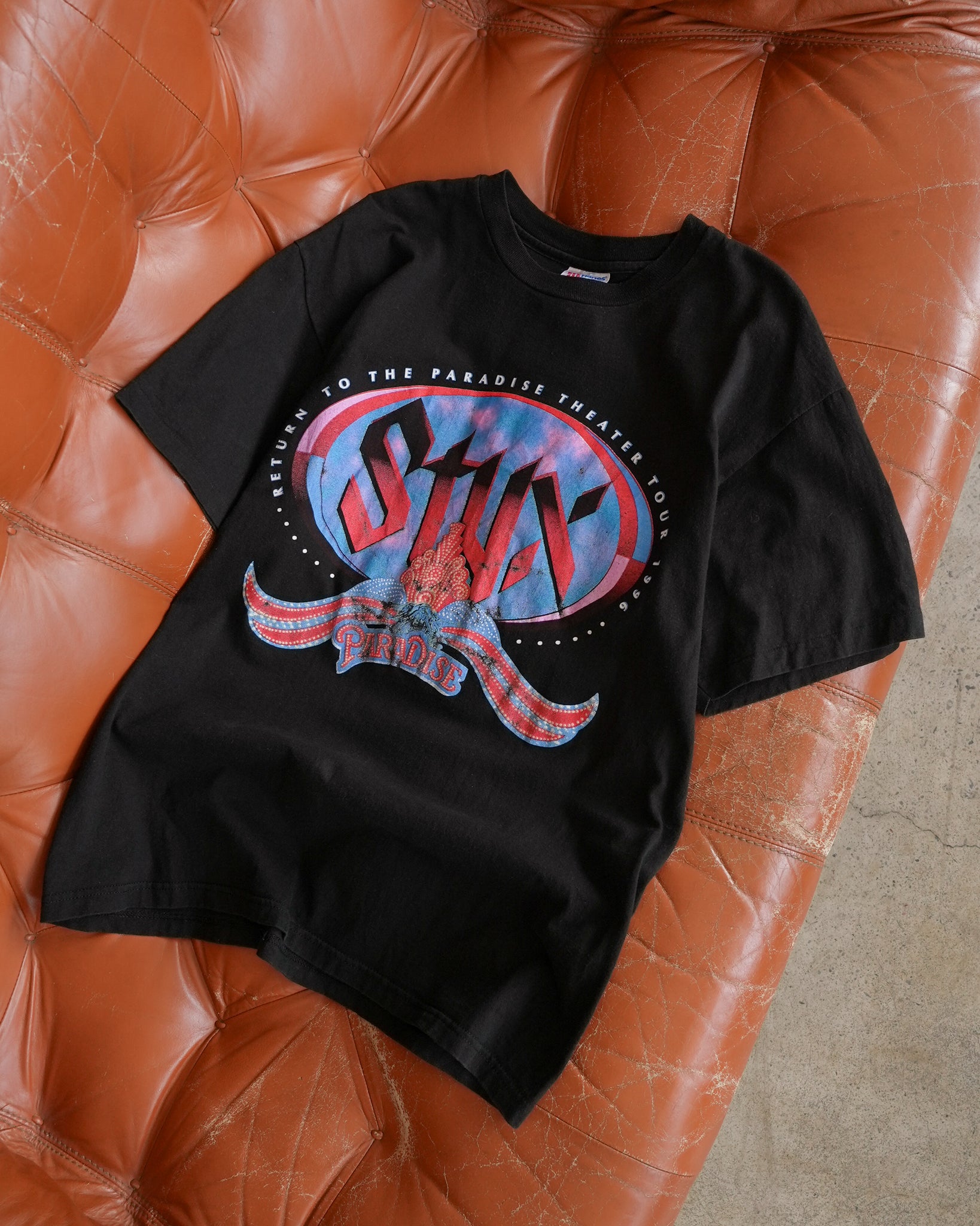 styx tour 1996 rock band t-shirt