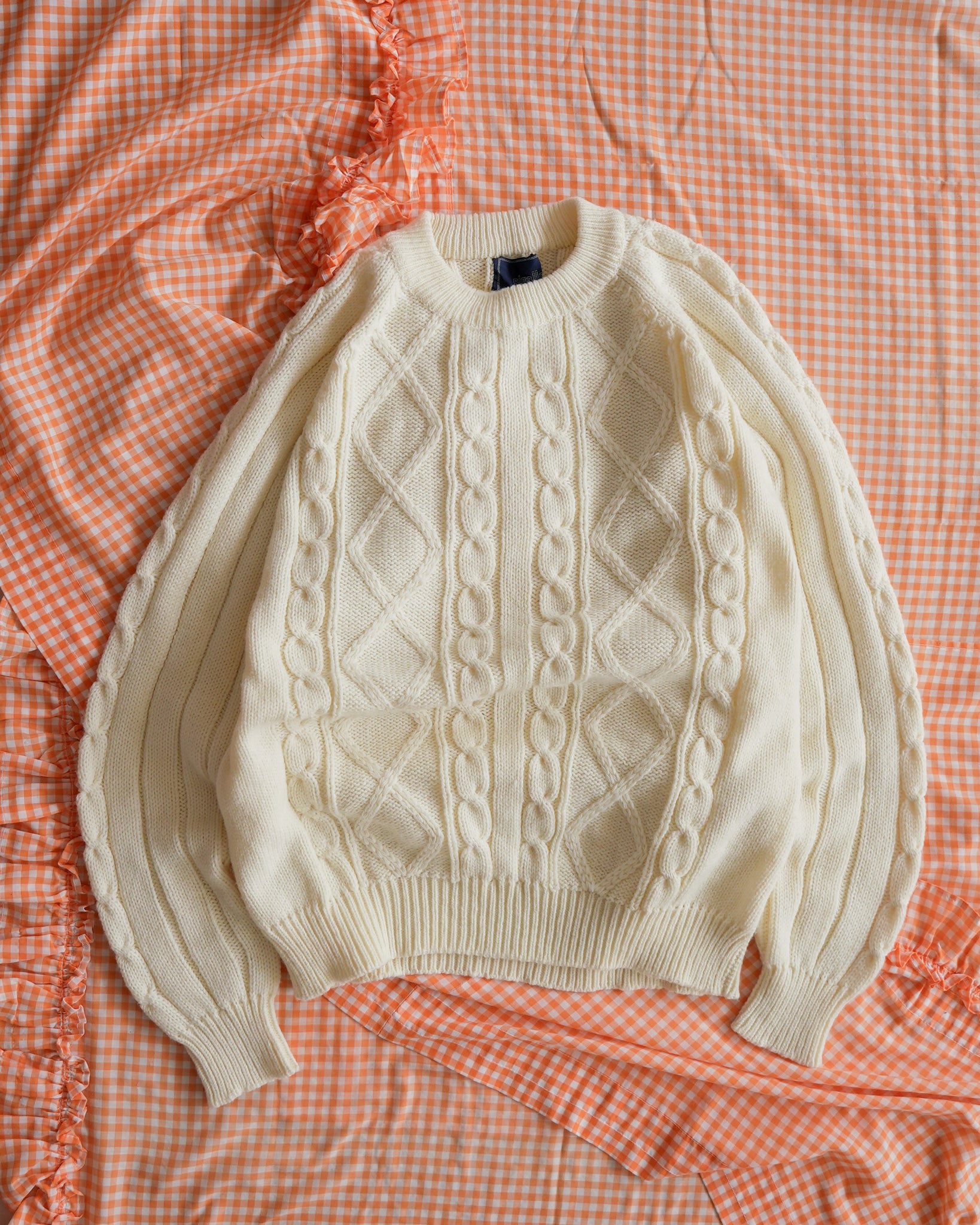sigallo cable knit sweater