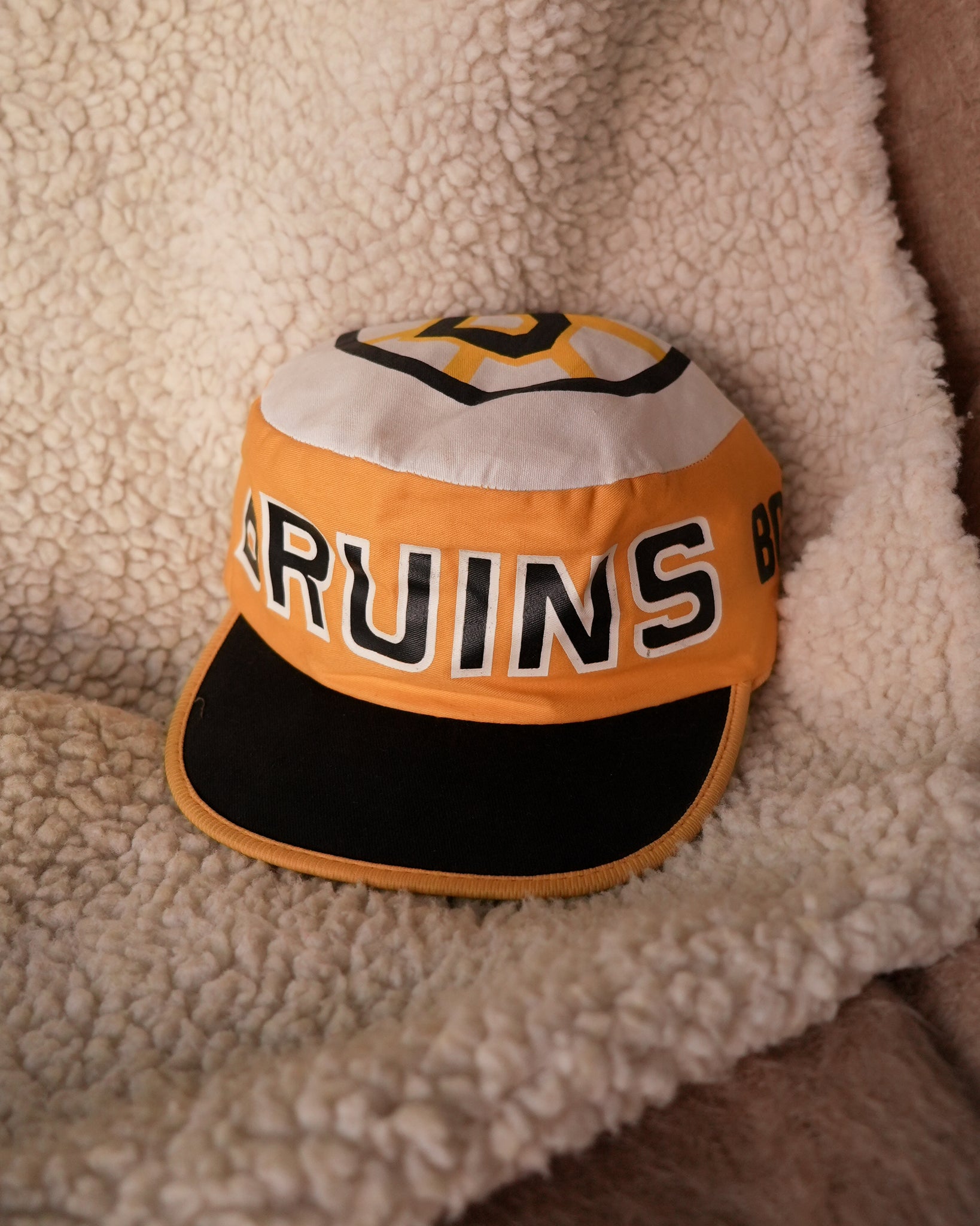 boston bruins elastic painter hat