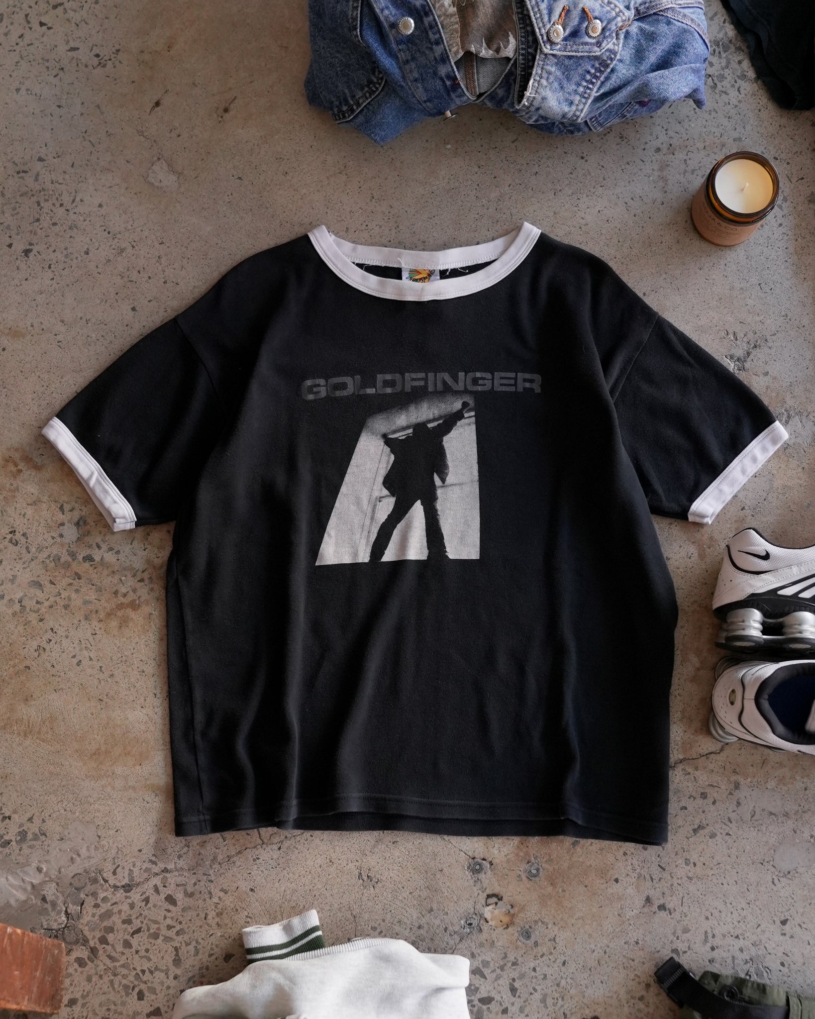 goldfinger ash band ringer t-shirt