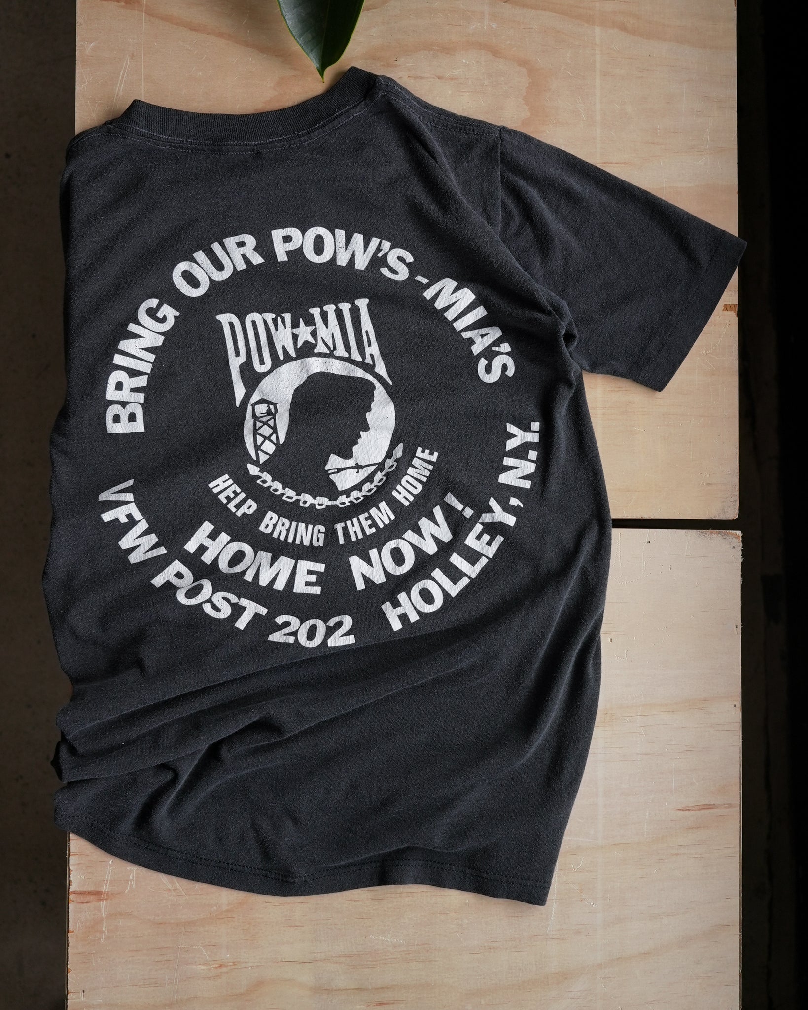 pow mia holley new york t-shirt