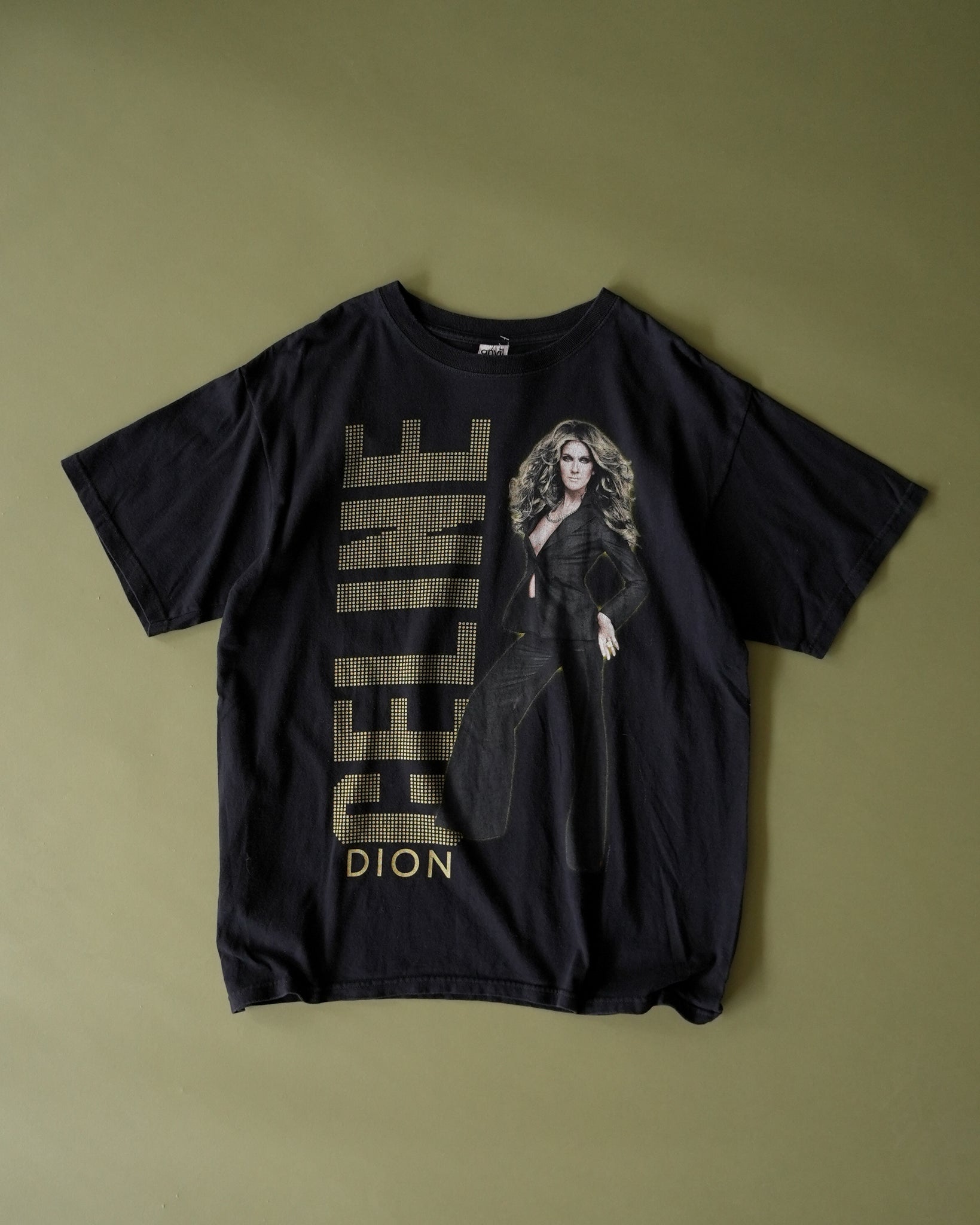 celine dion world tour 2008 t-shirt