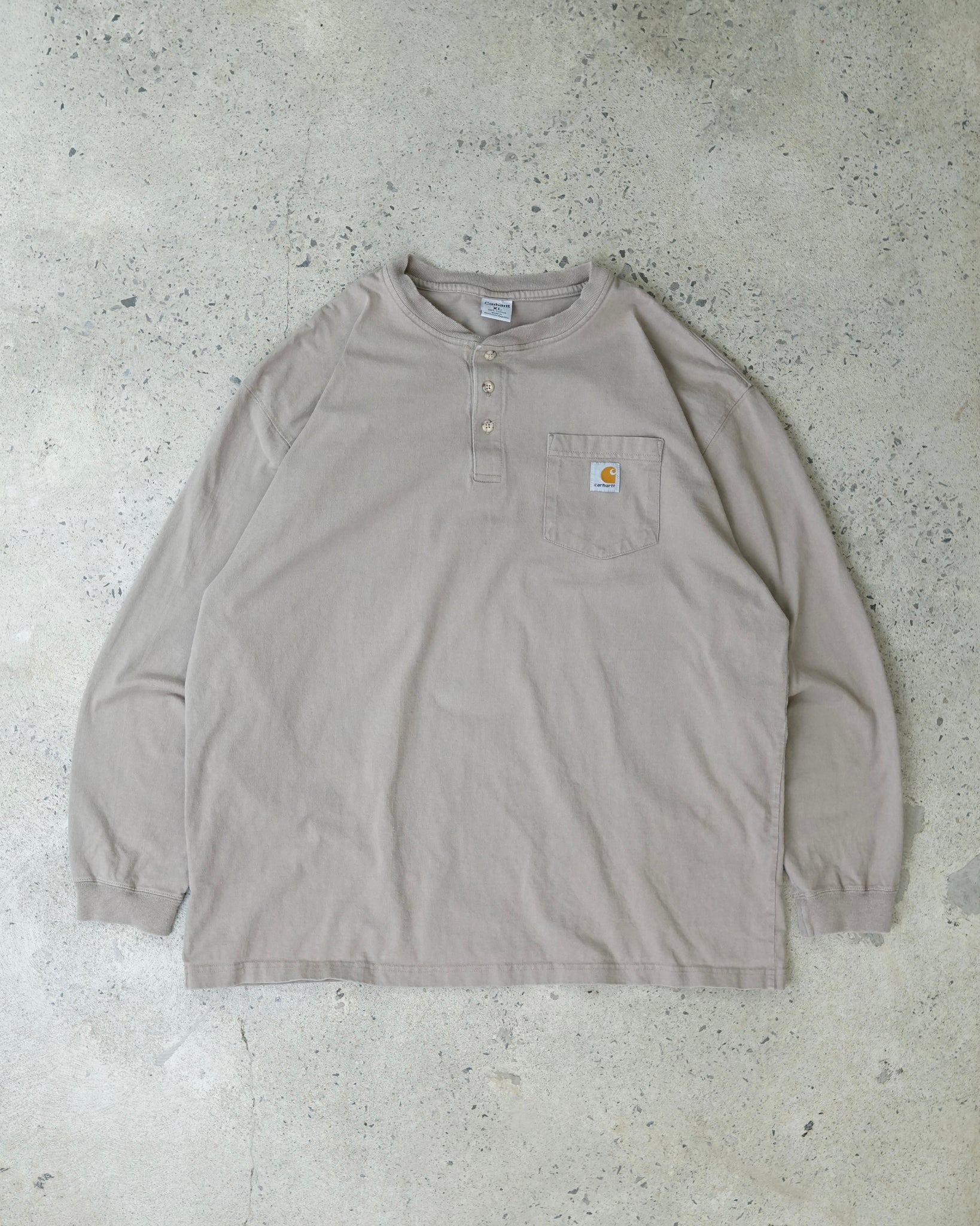 carhartt 1/4 button-up shirt