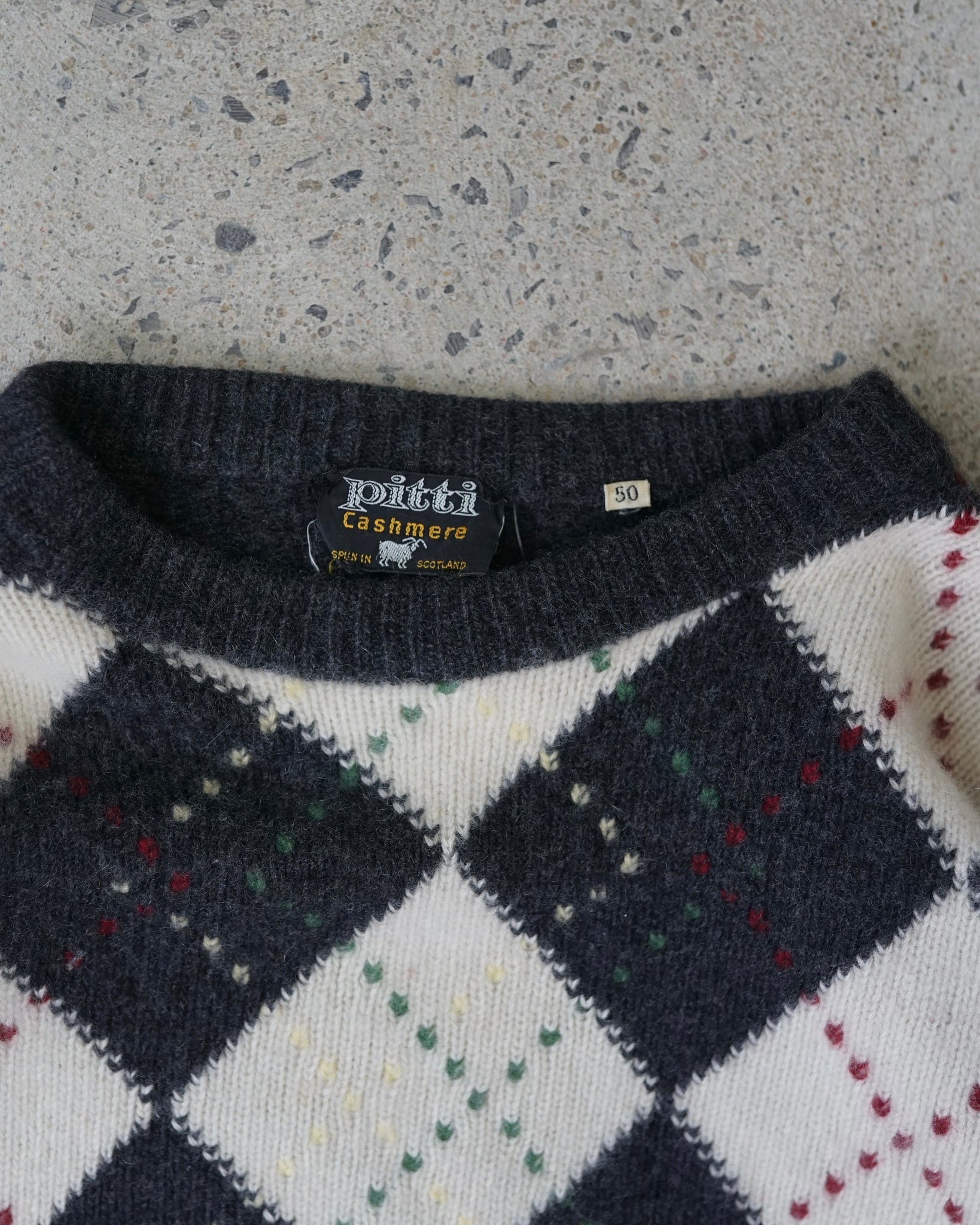 pitti cashmere knit sweater