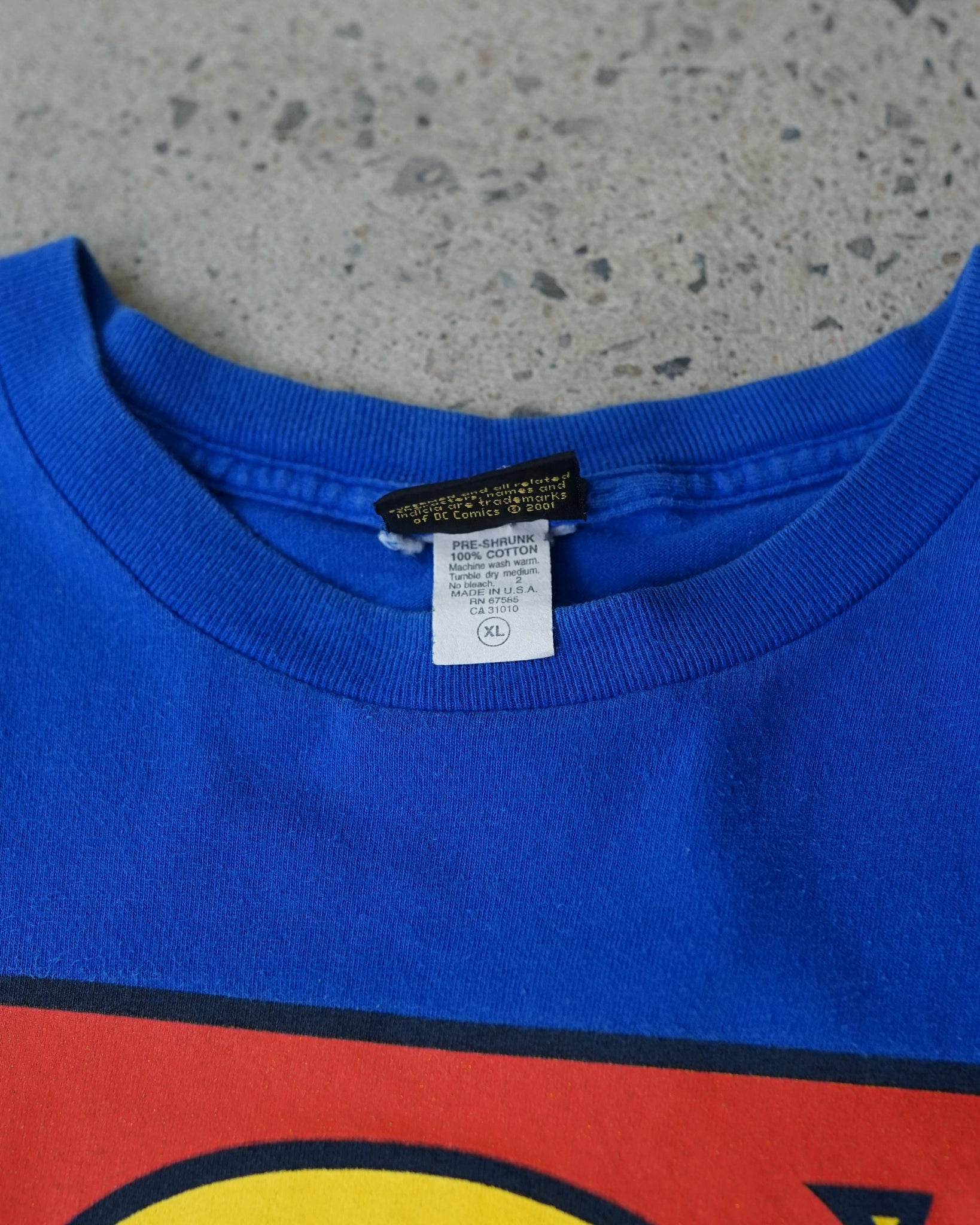 superman 2001 t-shirt