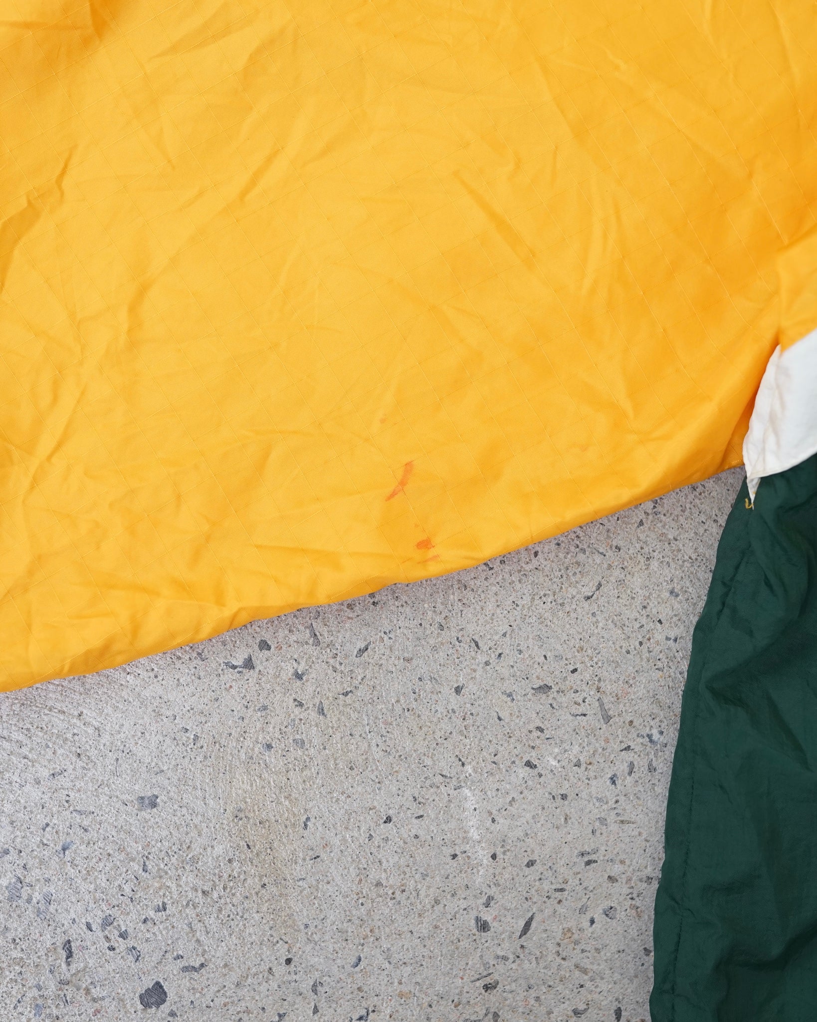 green bay packers nfl starter zip-up windbreaker