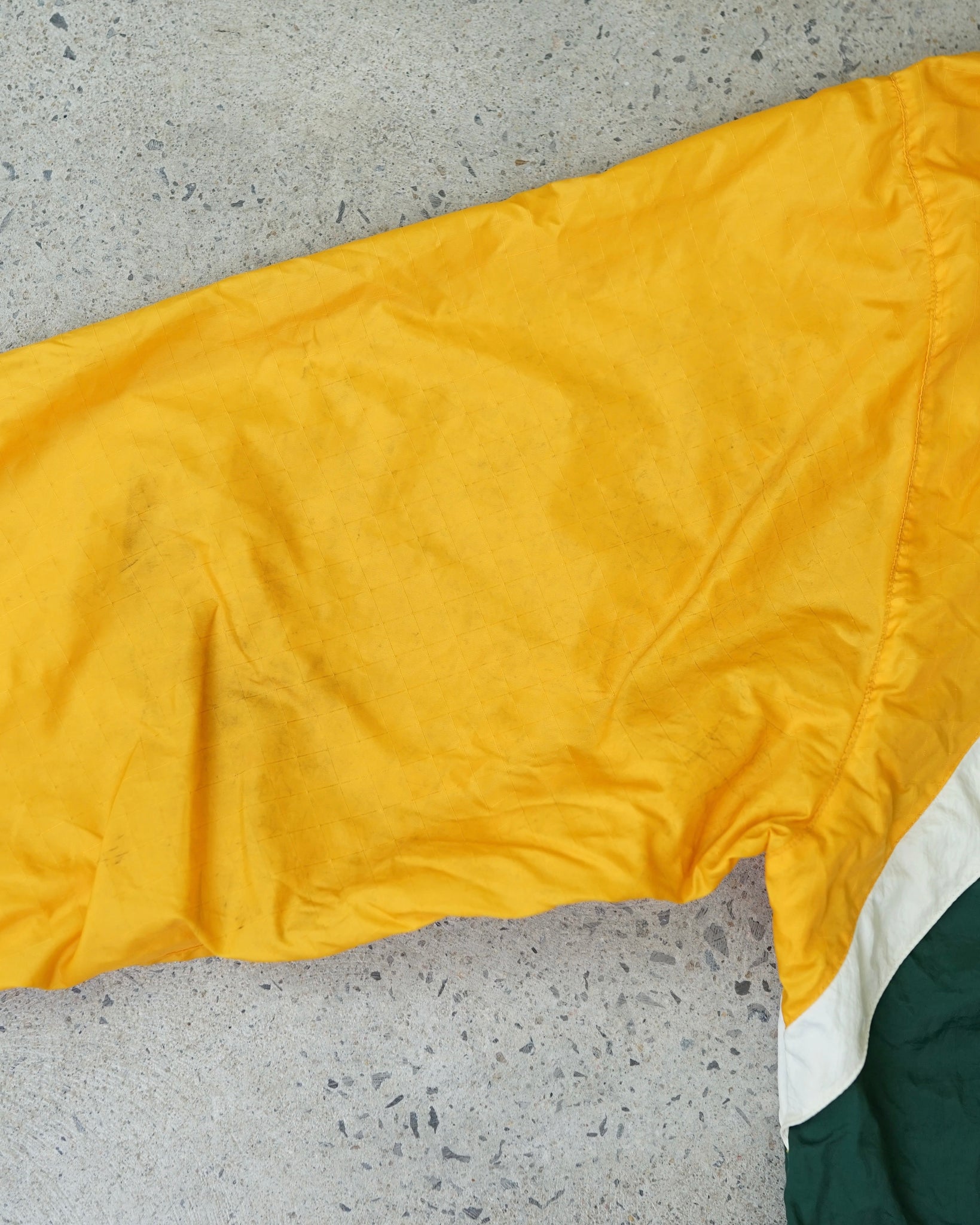 green bay packers nfl starter zip-up windbreaker
