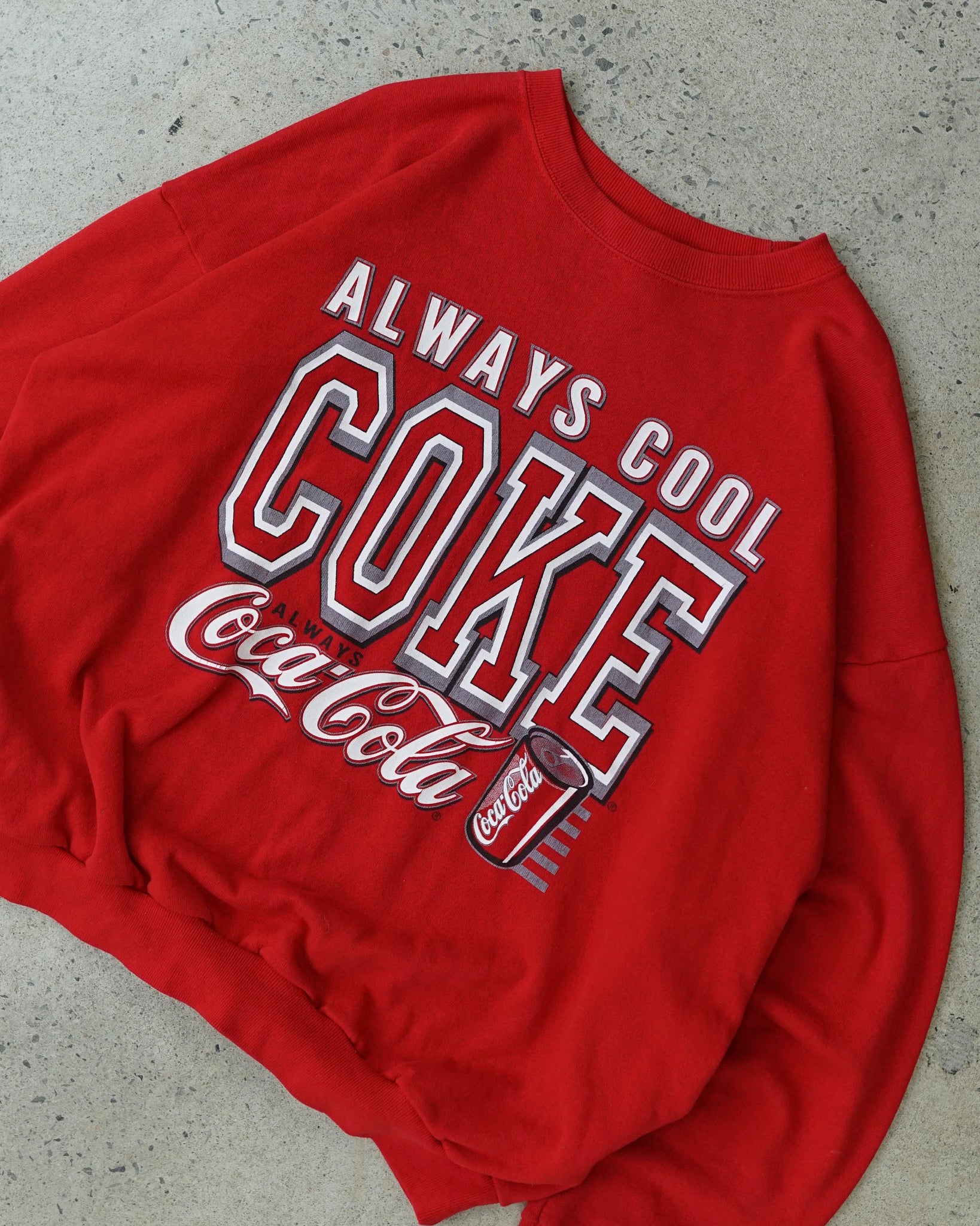 coca cola crewneck