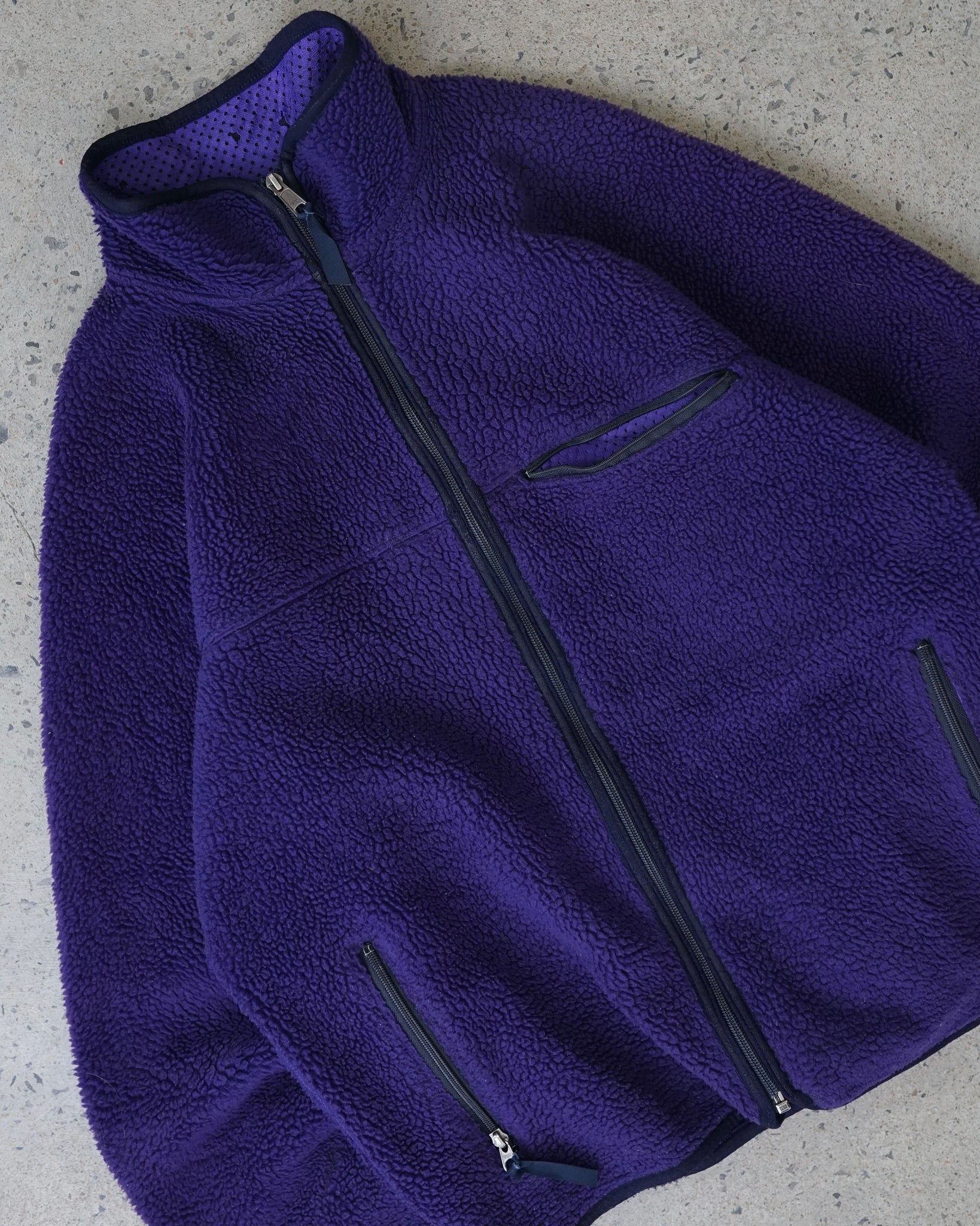 patagonia zip-up fleece