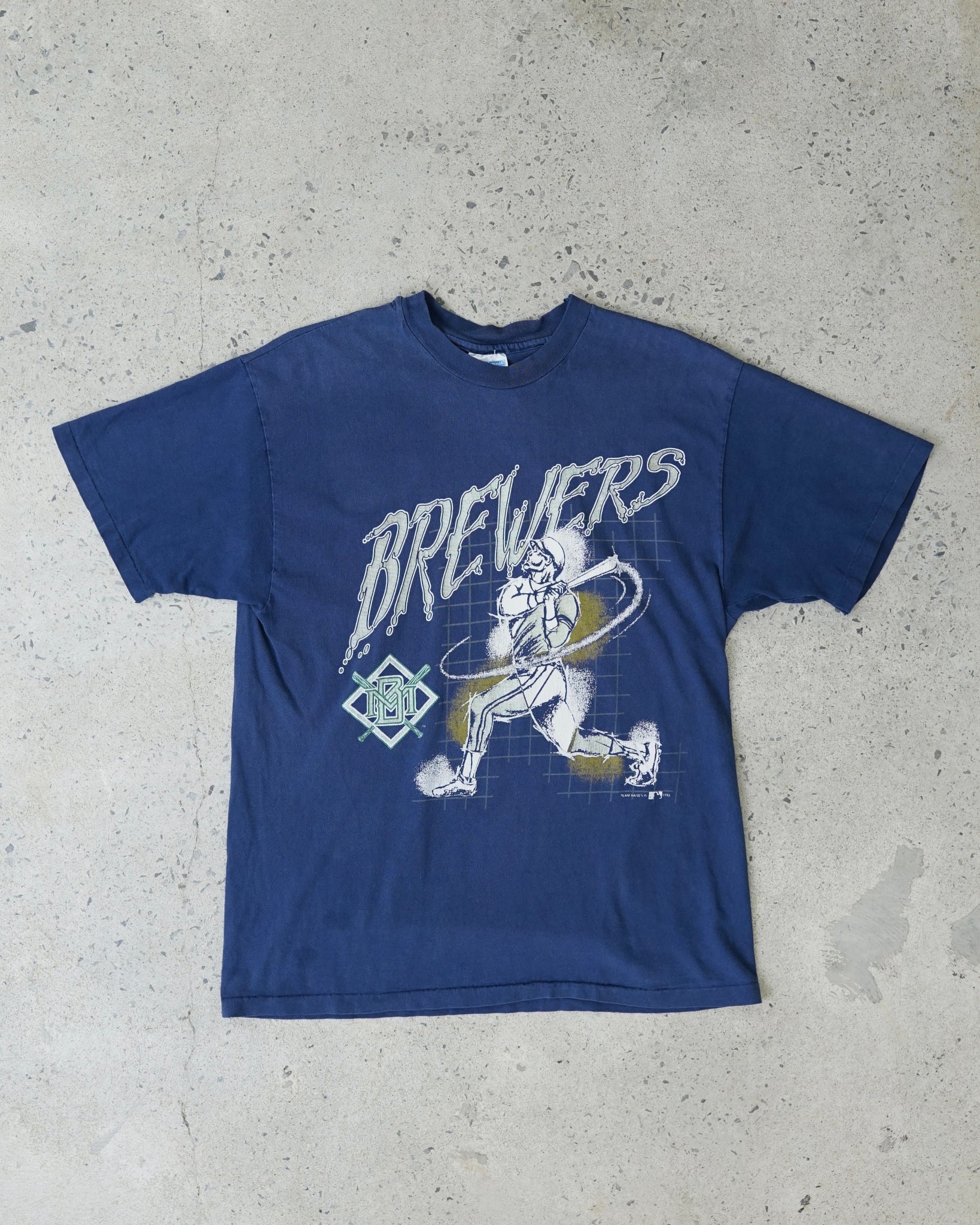 milwaukee brewers 1993 t-shirt