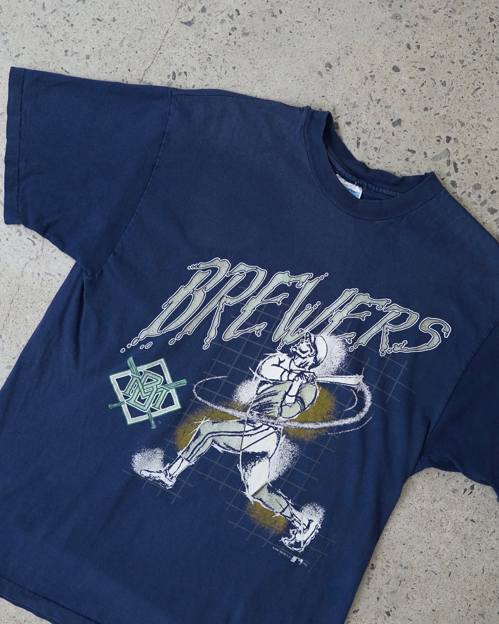 milwaukee brewers 1993 t-shirt