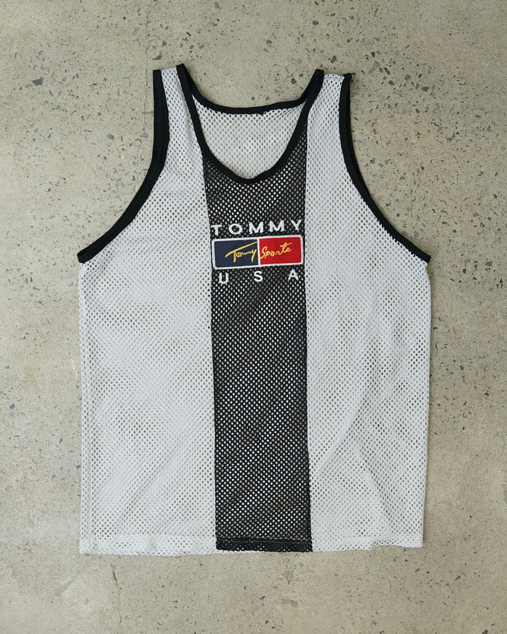 tommy sports usa jersey tank top