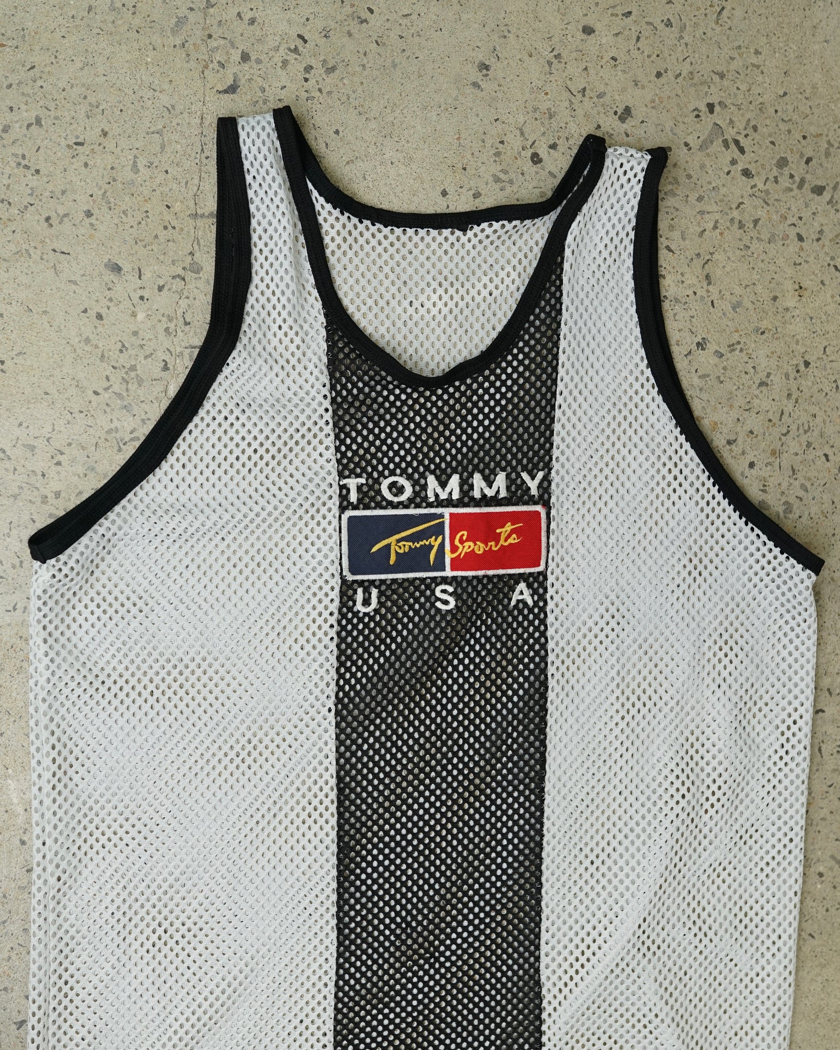 tommy sports usa jersey tank top