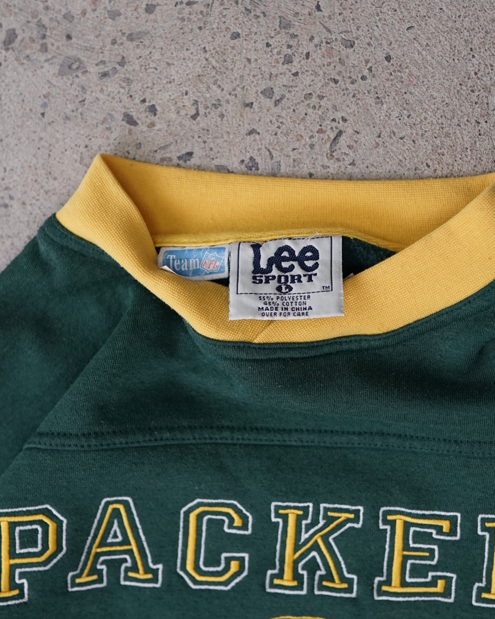 green bay packers nfl lee crewneck