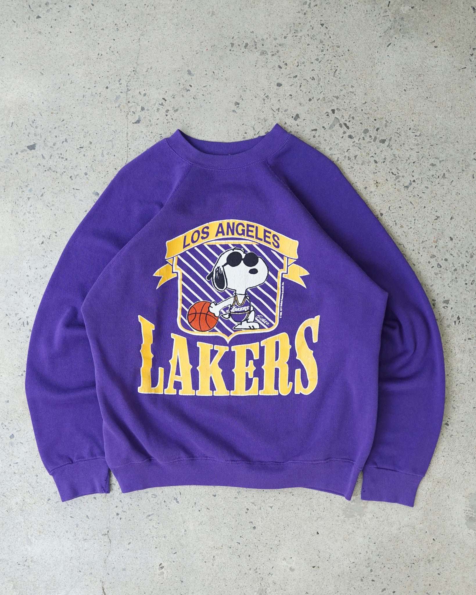 los angeles lakers crewneck - medium