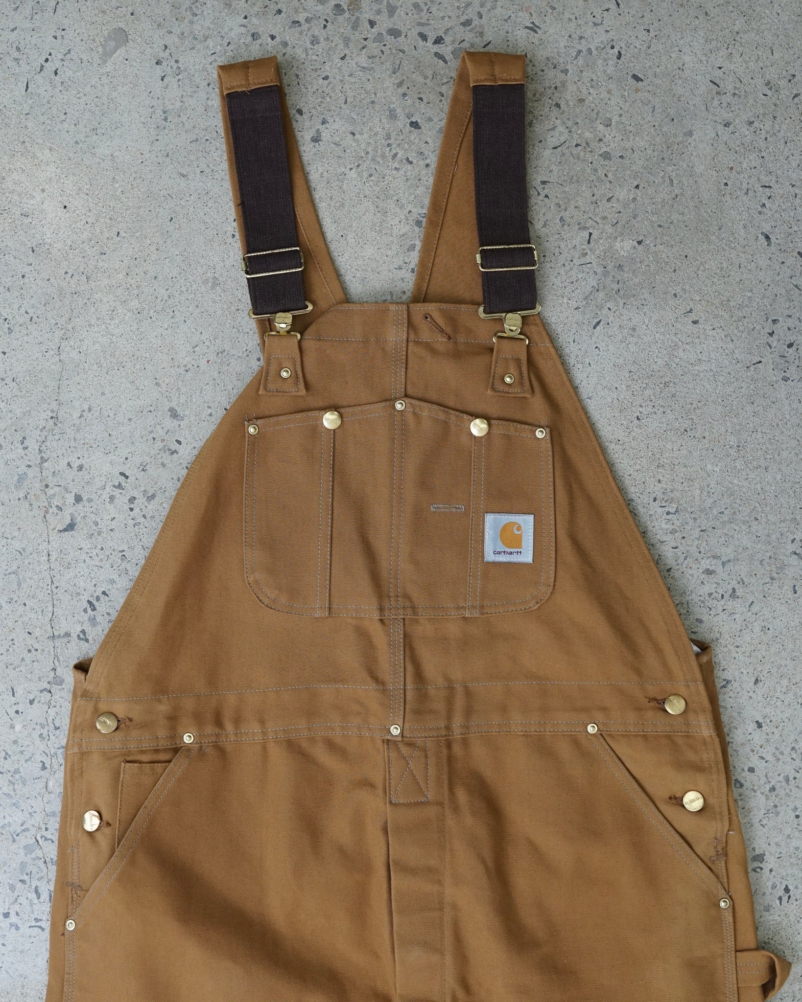 carhartt double knees overalls