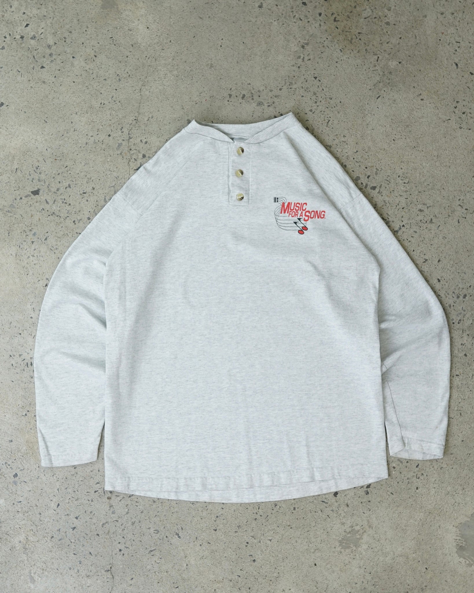 the beatles music for a song henley longsleeve