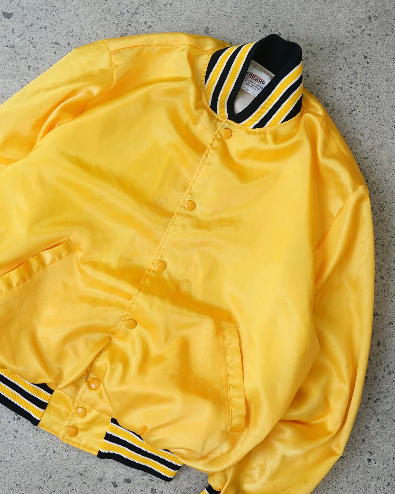 sportsman's park illinois derby bomber jacket