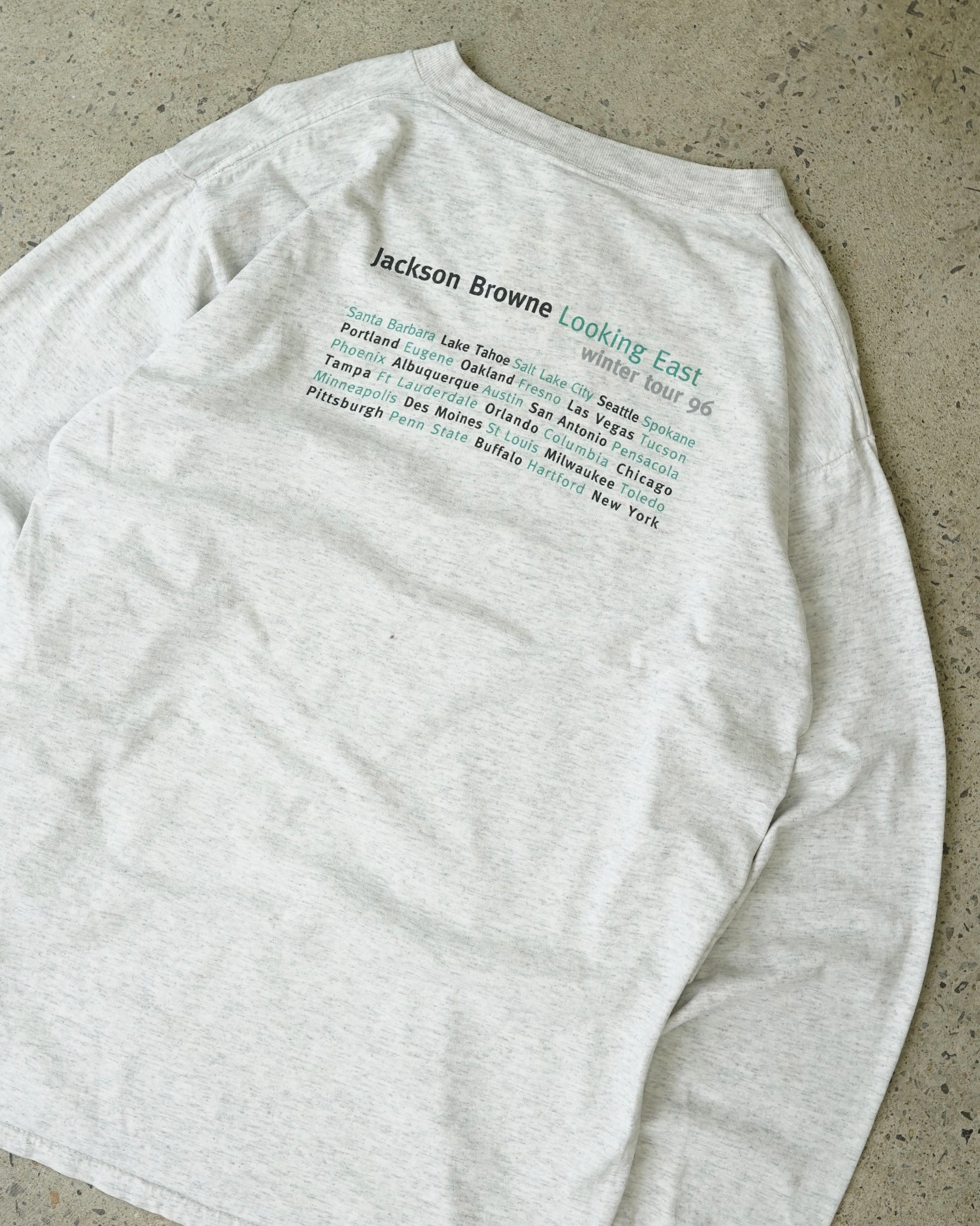 jackson browne tour 1996 band longsleeve