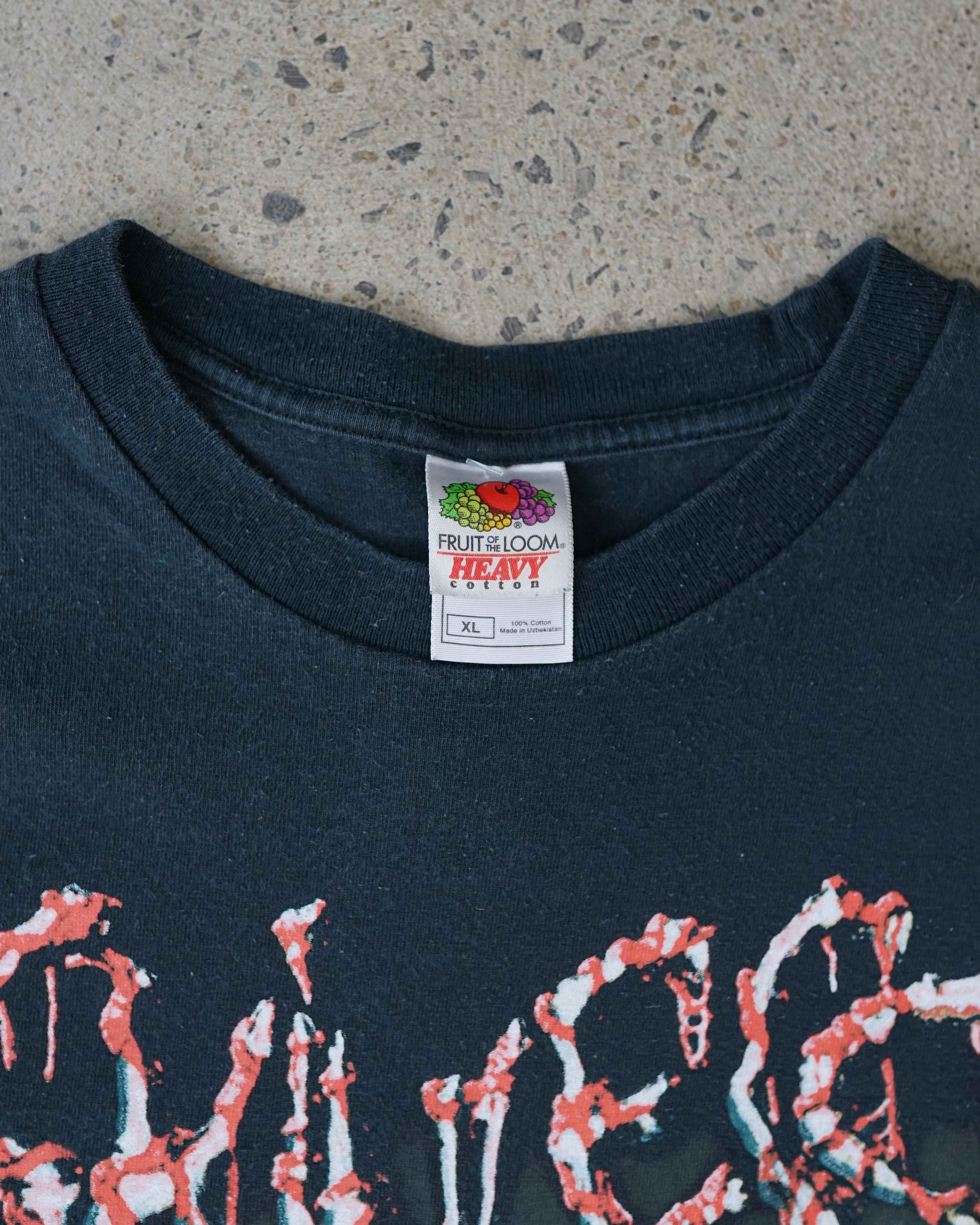 skinless metal band t-shirt – Chez Claude Vintage