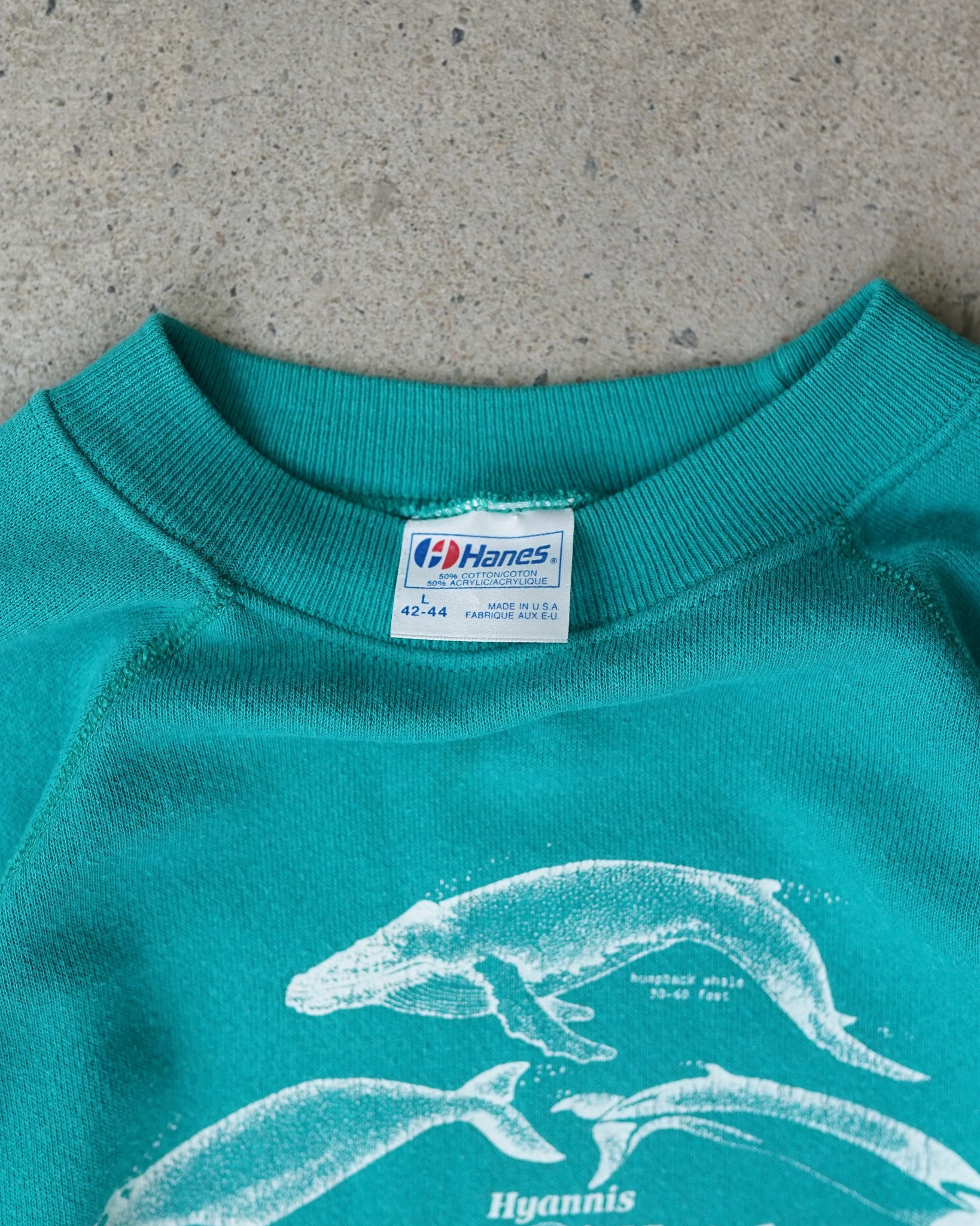 whale watcher cruises crewneck