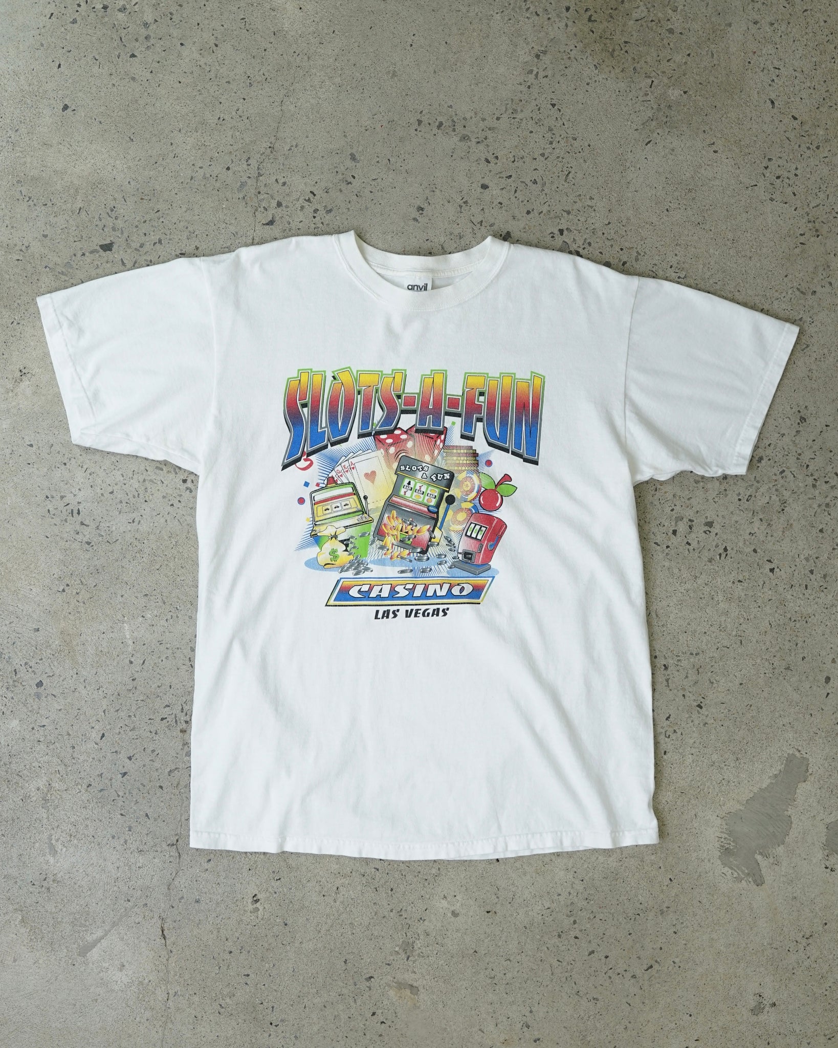 slots-a-fun casino las vegas t-shirt