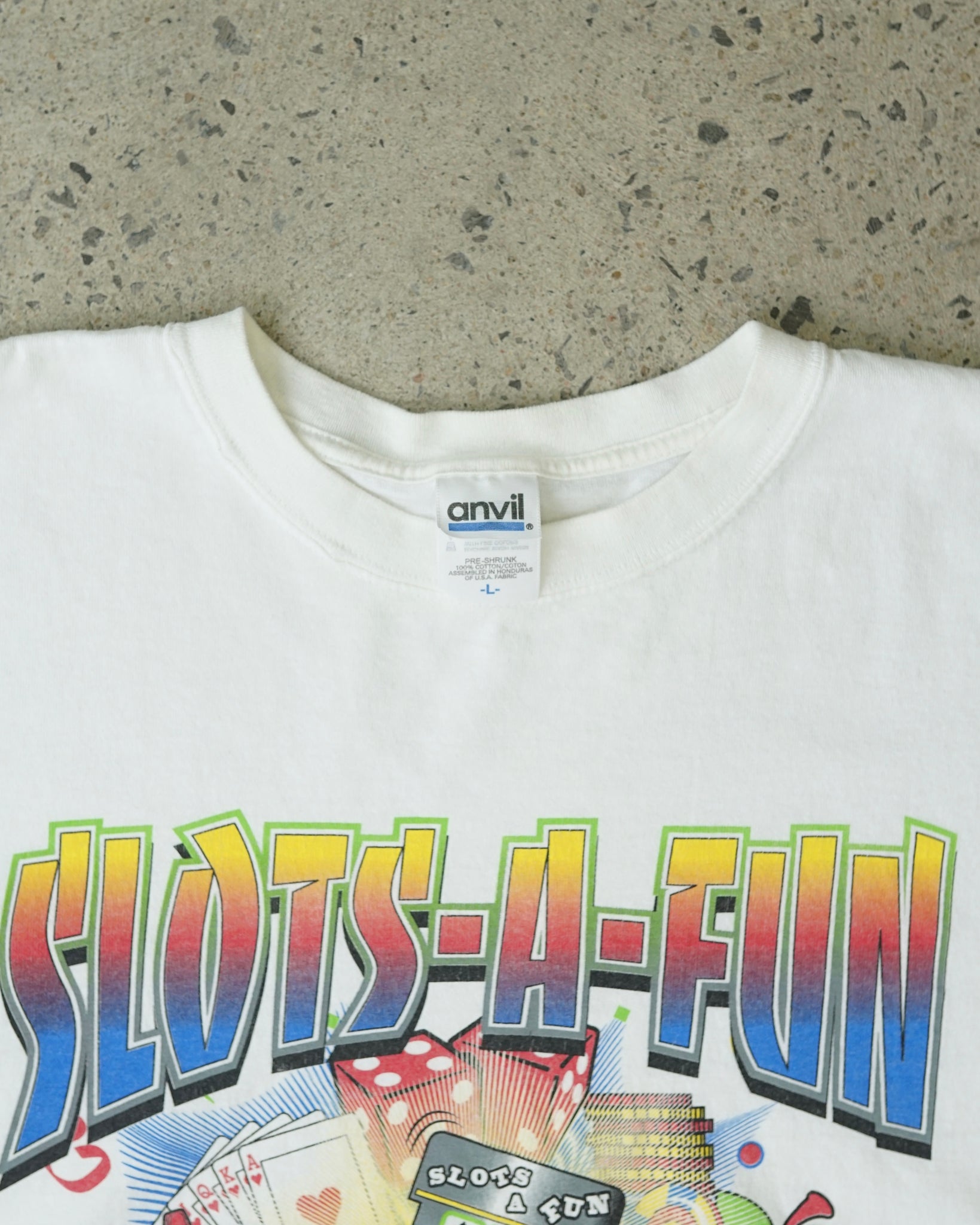 slots-a-fun casino las vegas t-shirt