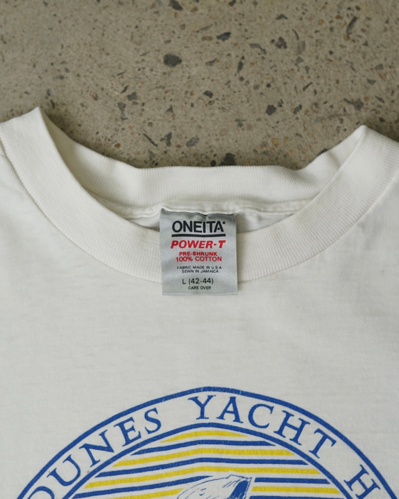 wild dunes yacht harbor 1987 t-shirt