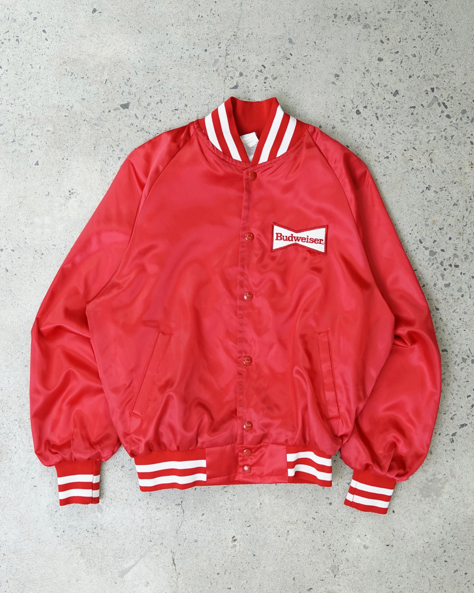 budweiser satin jacket - small