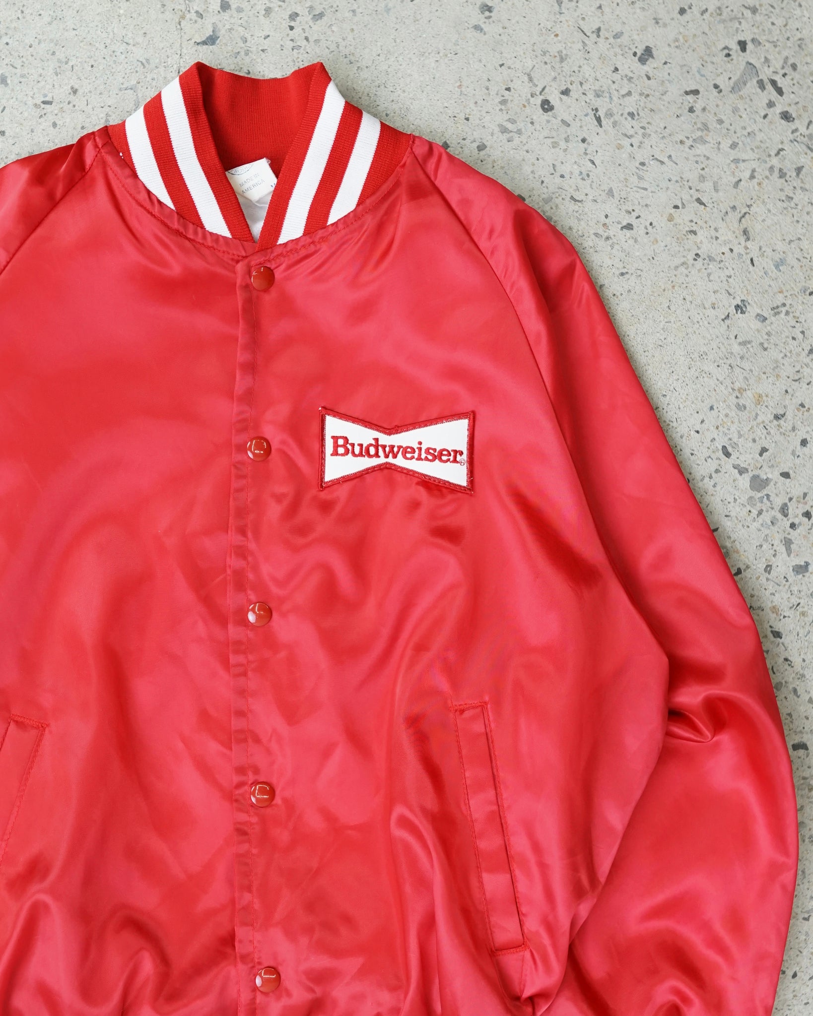 budweiser satin jacket - small