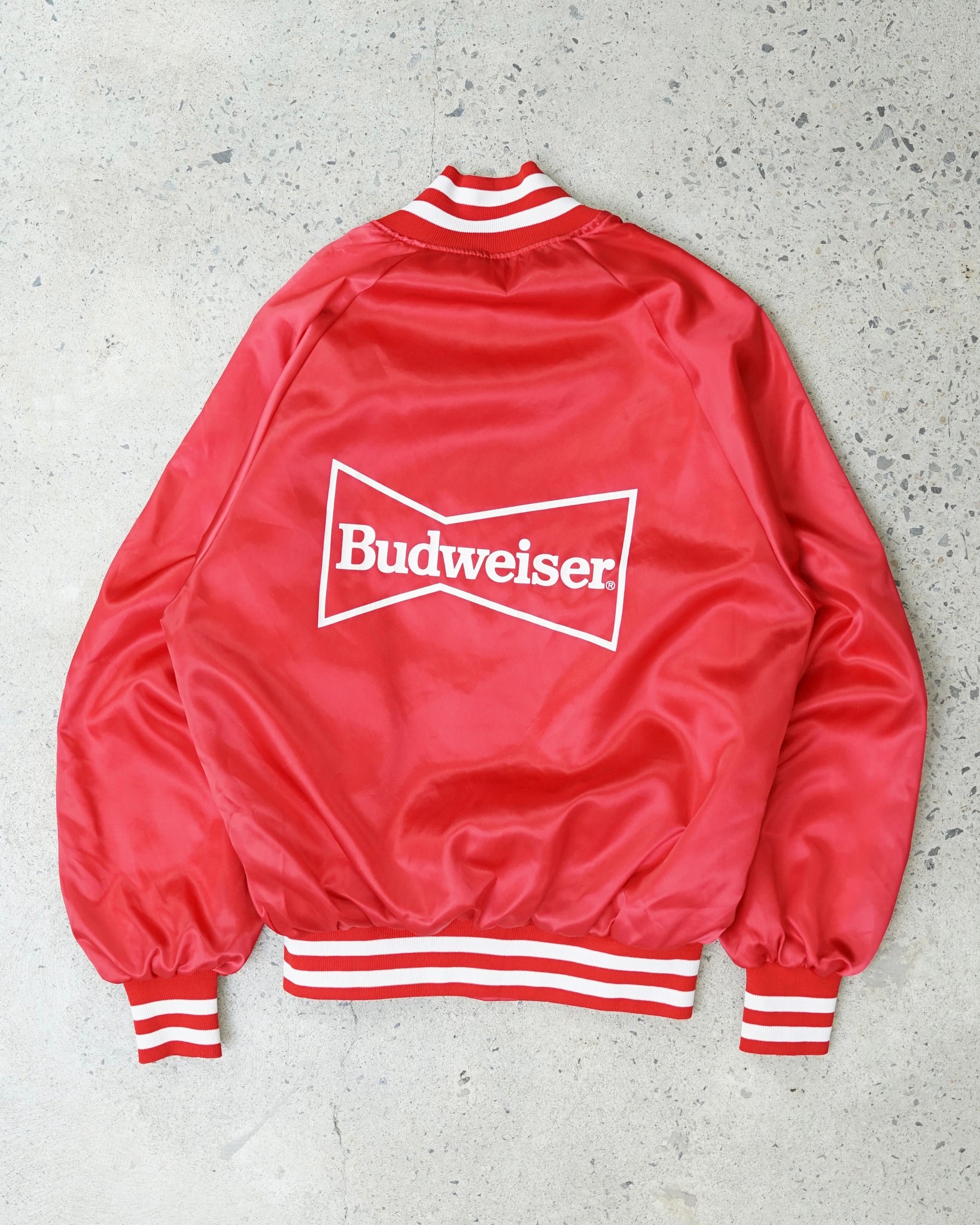 budweiser satin jacket - small