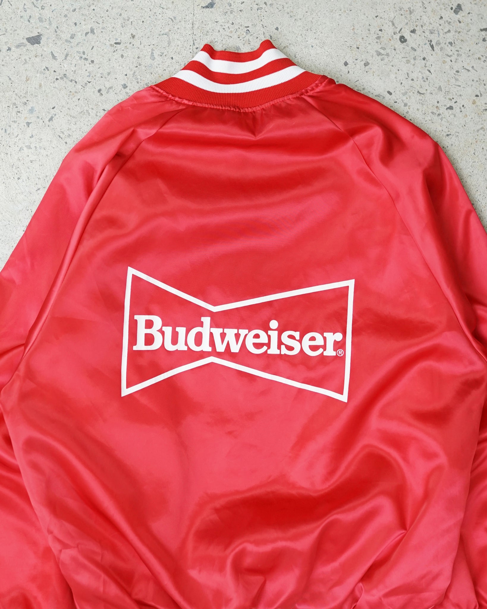 budweiser satin jacket - small