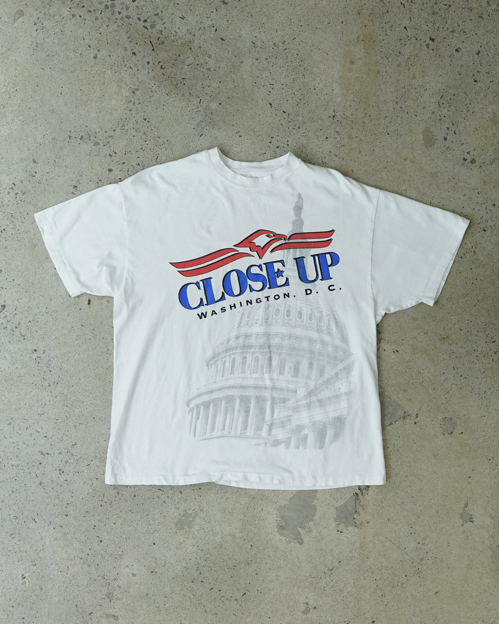 close up washington d.c. t-shirt