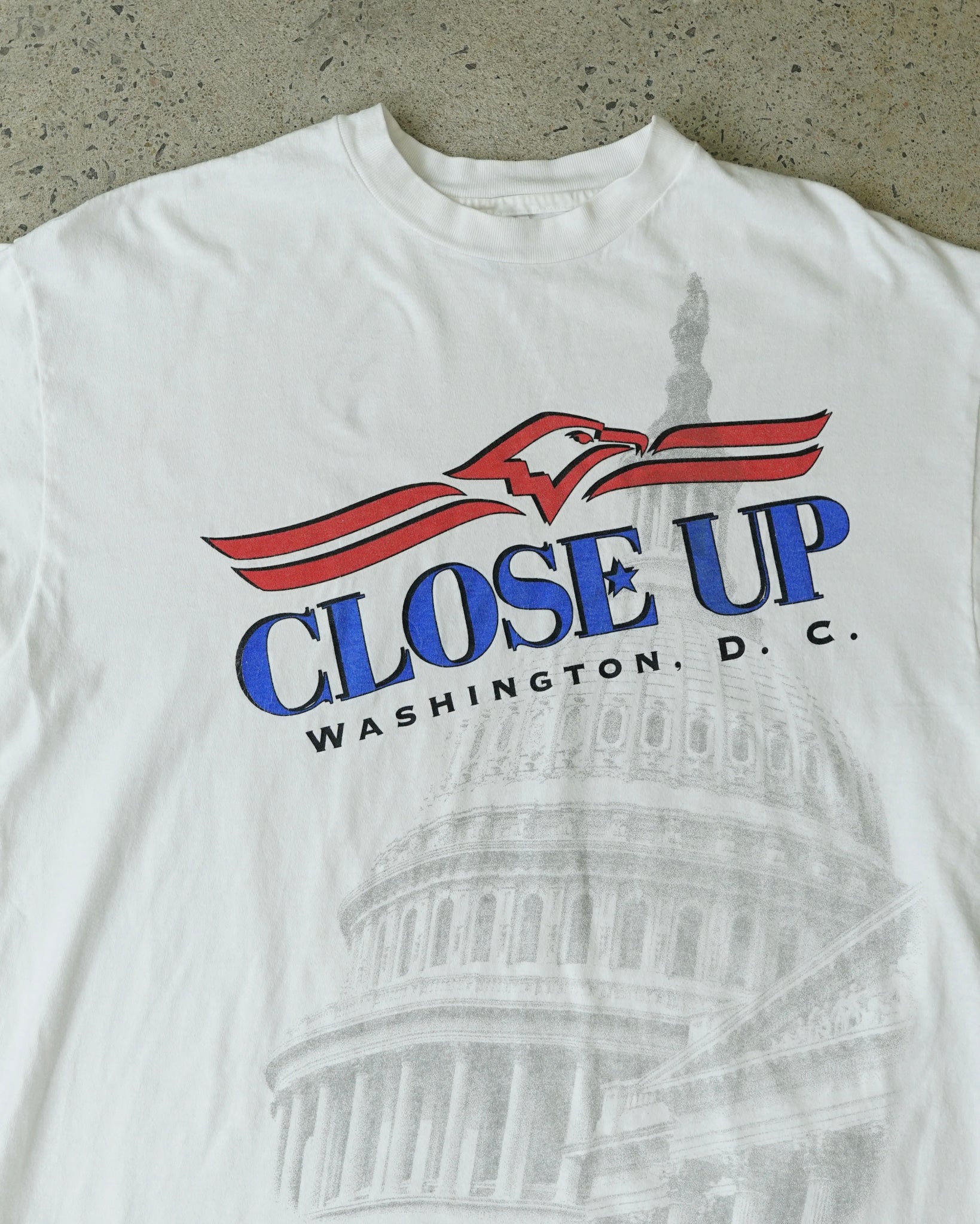 close up washington d.c. t-shirt