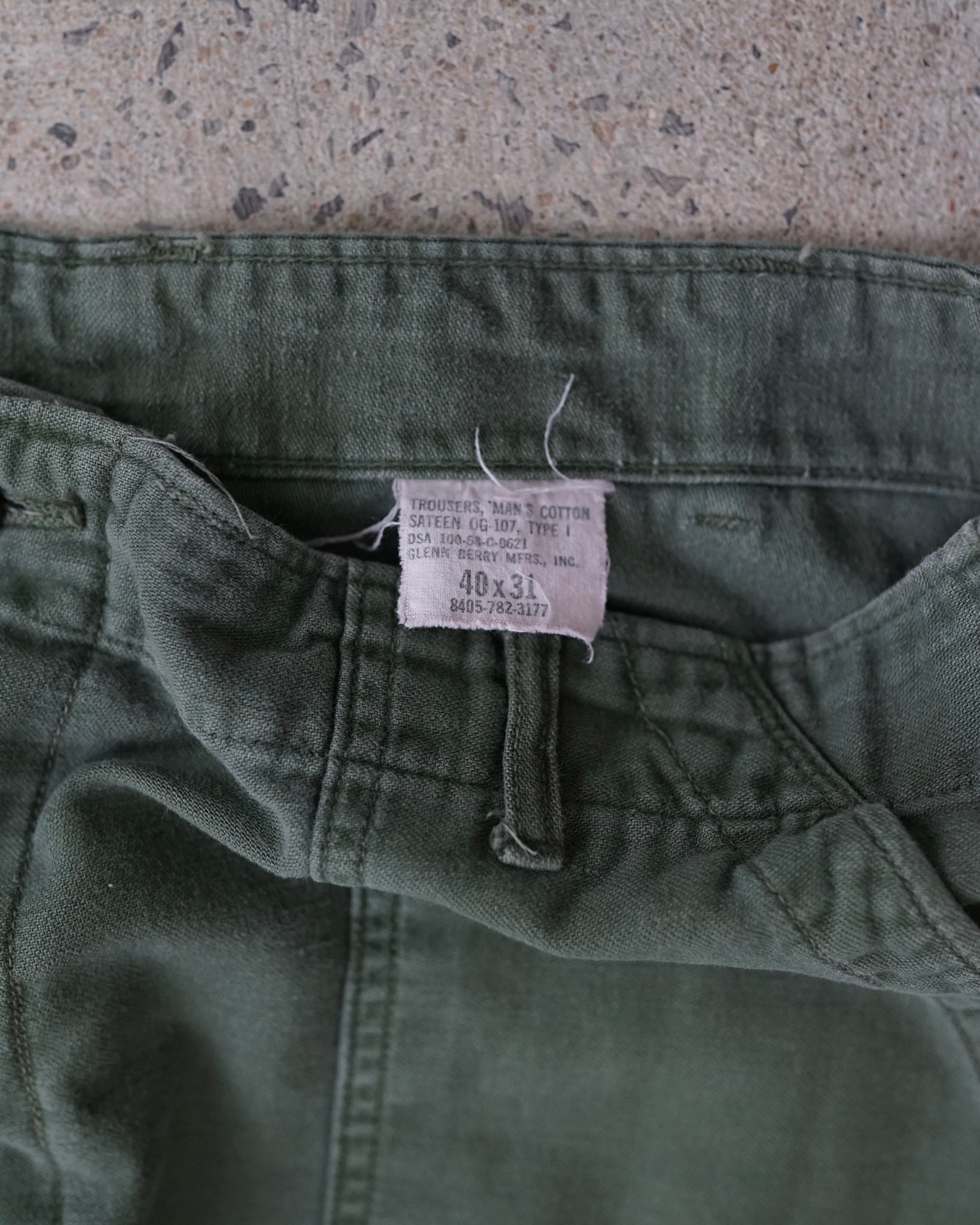 military OG-107 pants