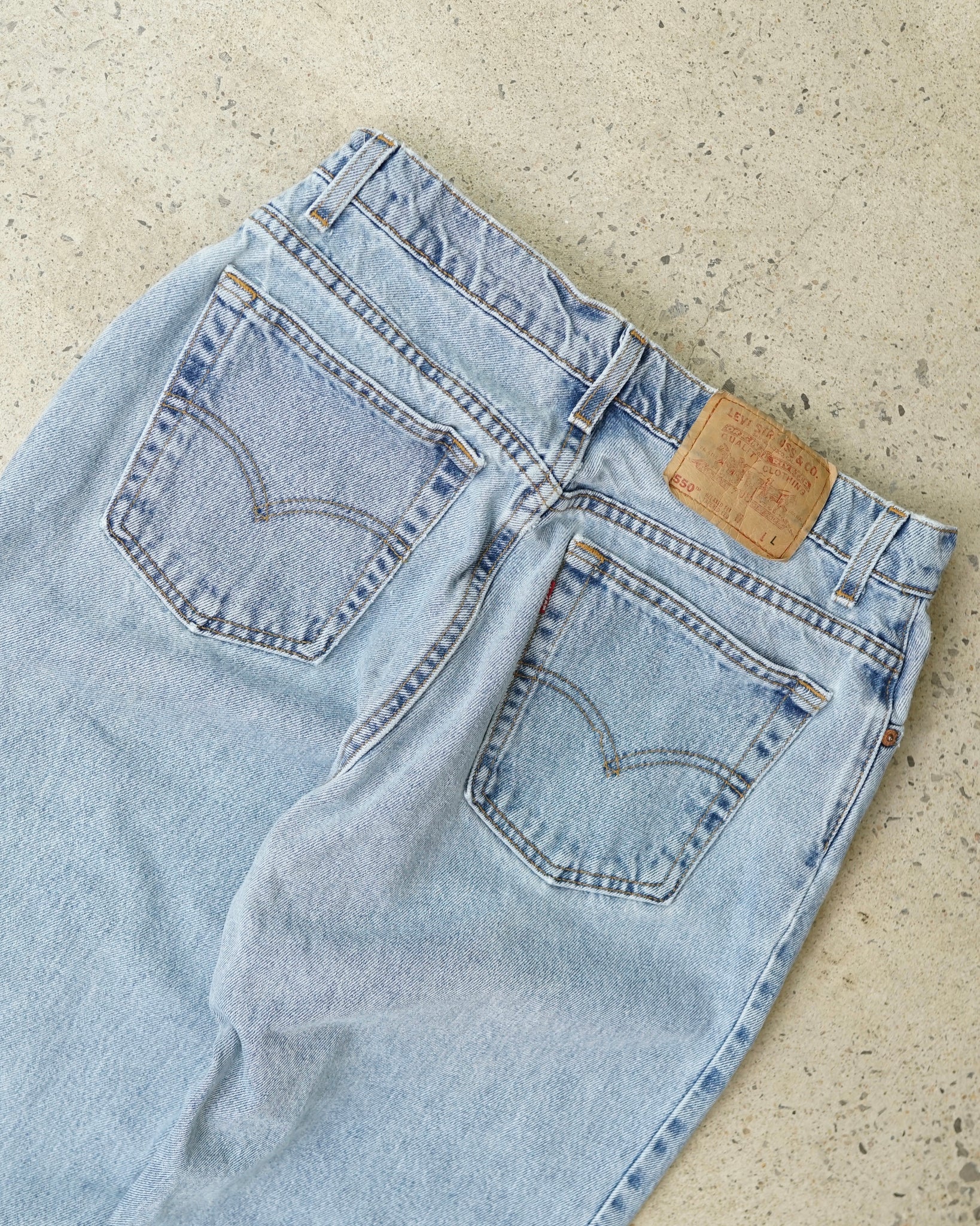 levi's 550 jeans - 30x31