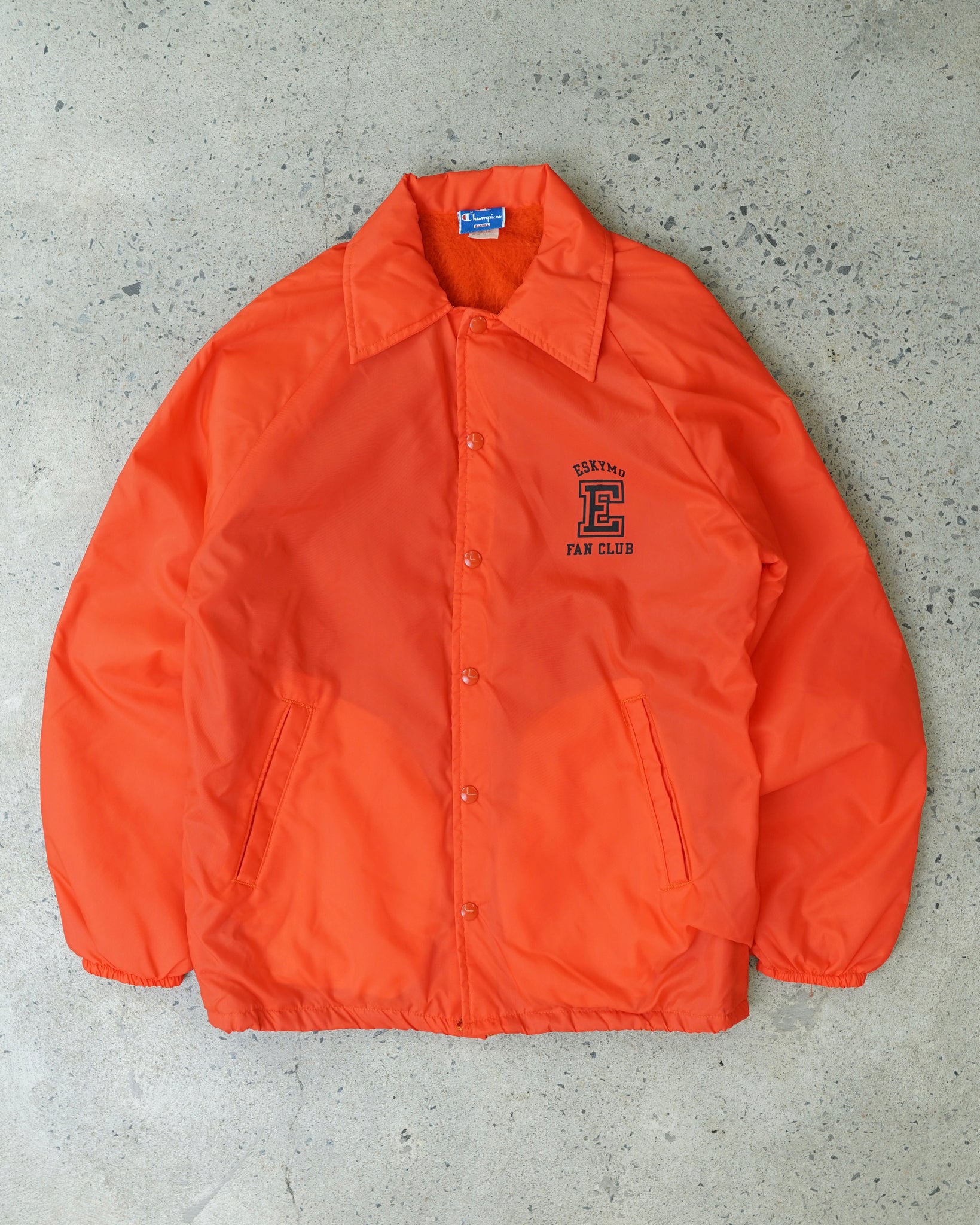 champion eskymo fan club jacket - small