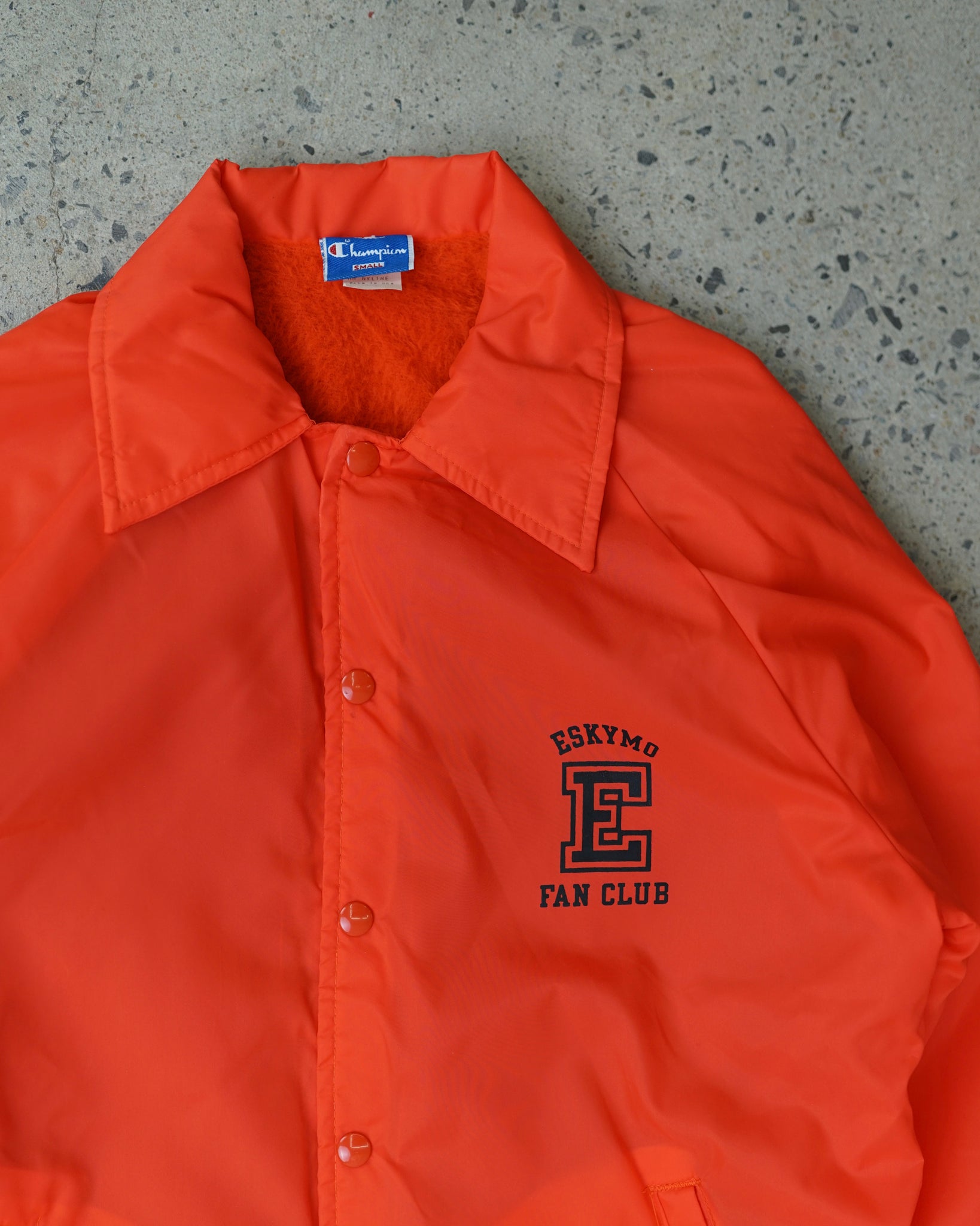 champion eskymo fan club jacket - small