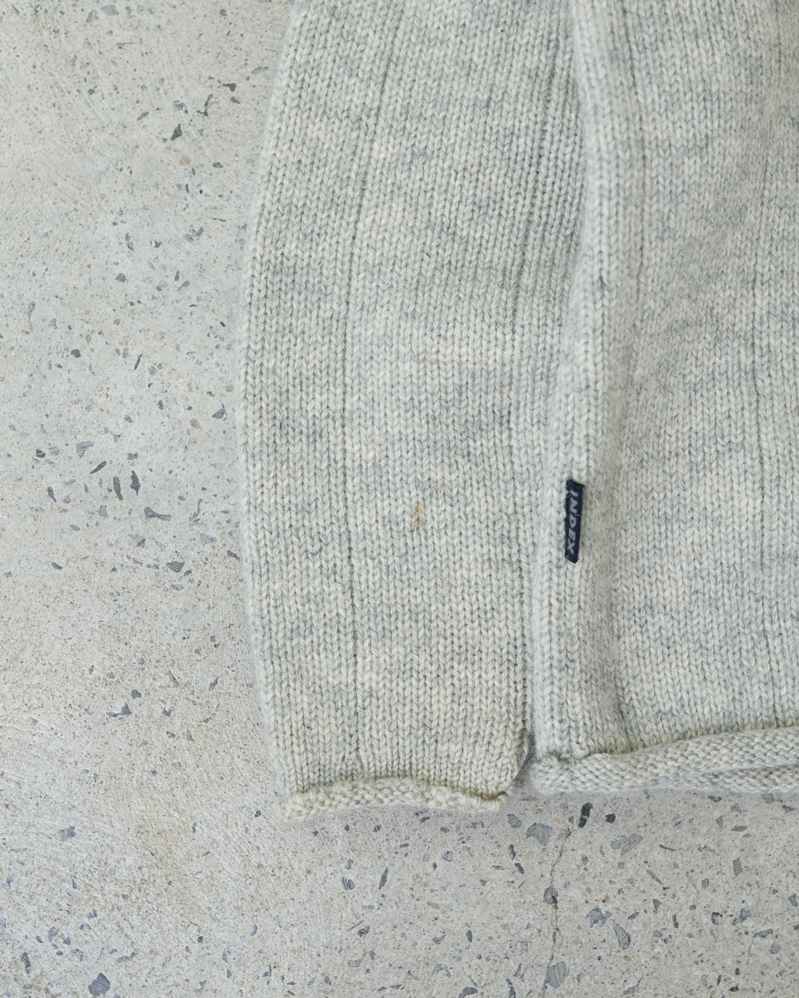 index knit sweater