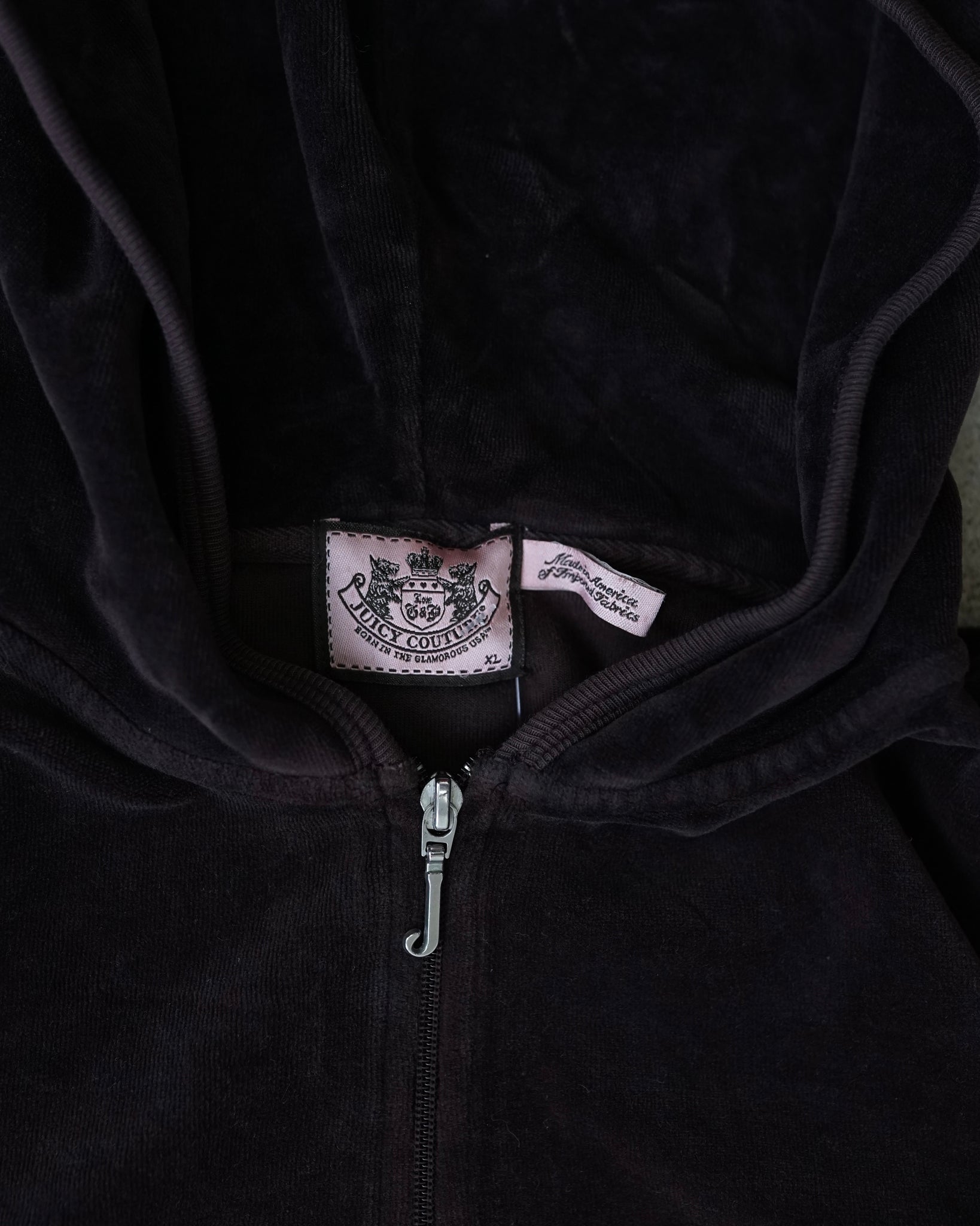 juicy couture zip-up hoodie