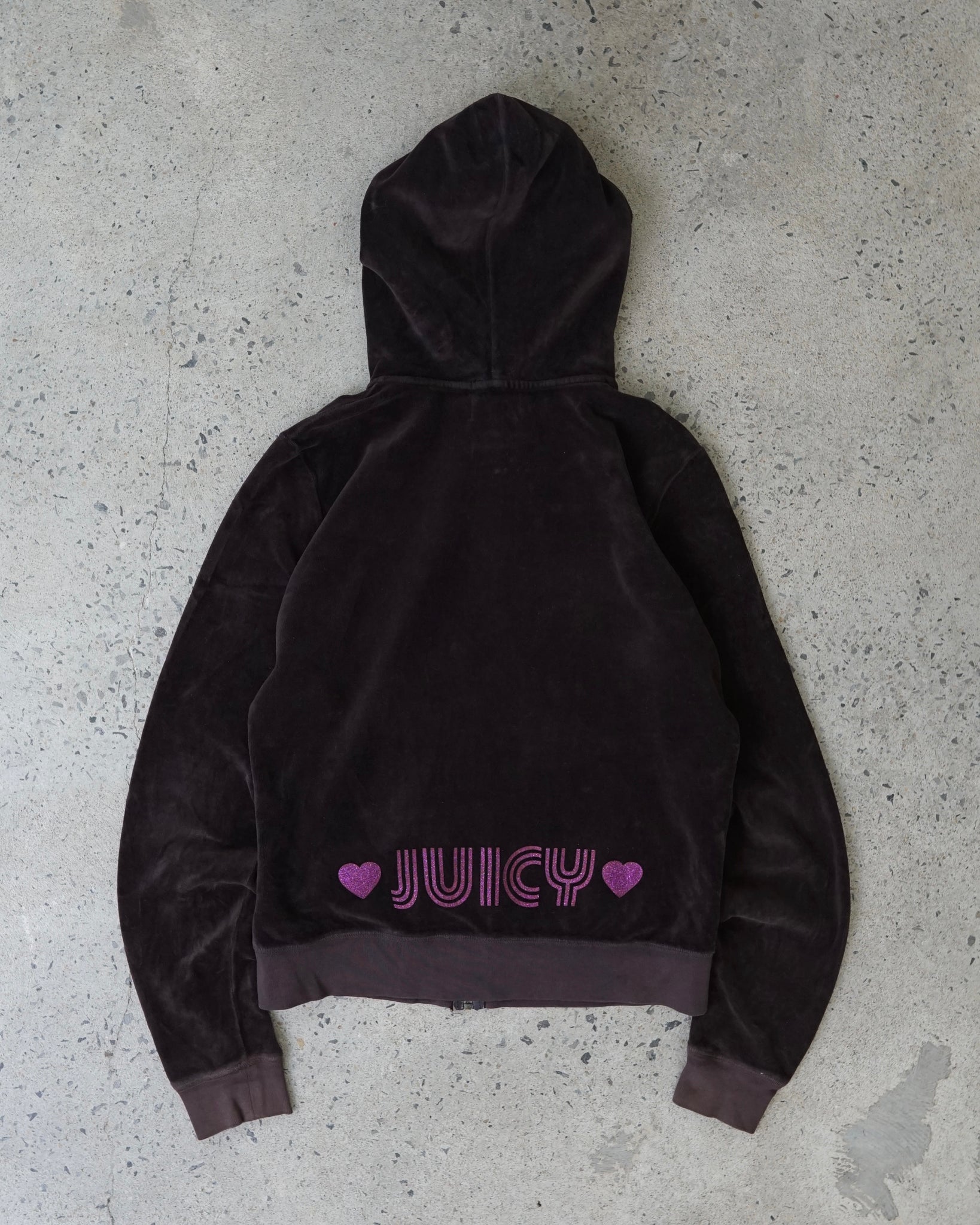 juicy couture zip-up hoodie