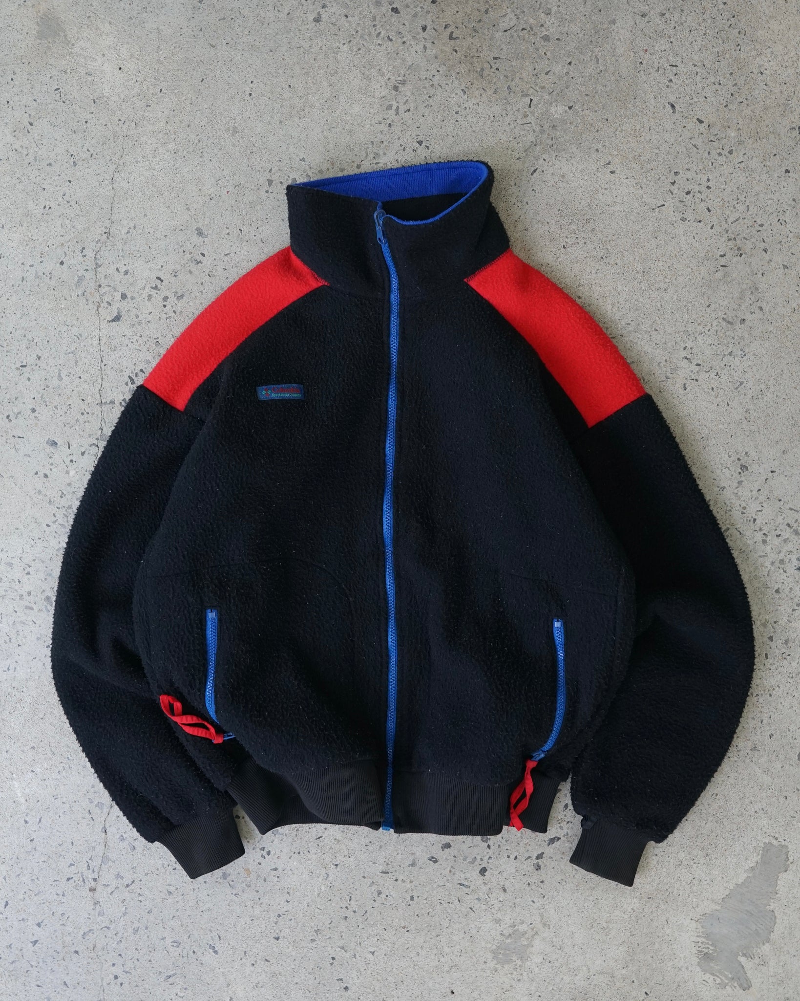columbia zip-up fleece