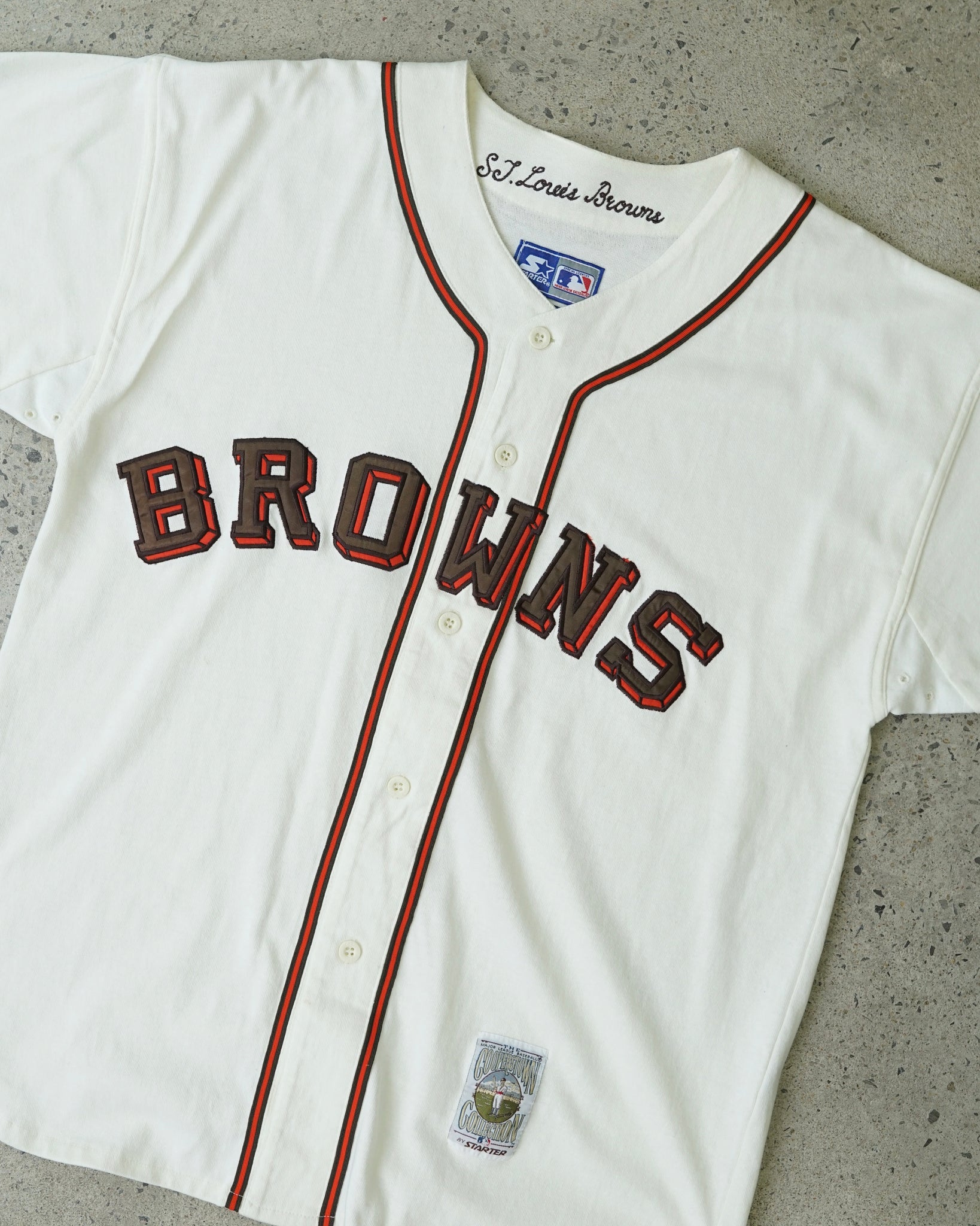 st louis browns mlb starter jersey