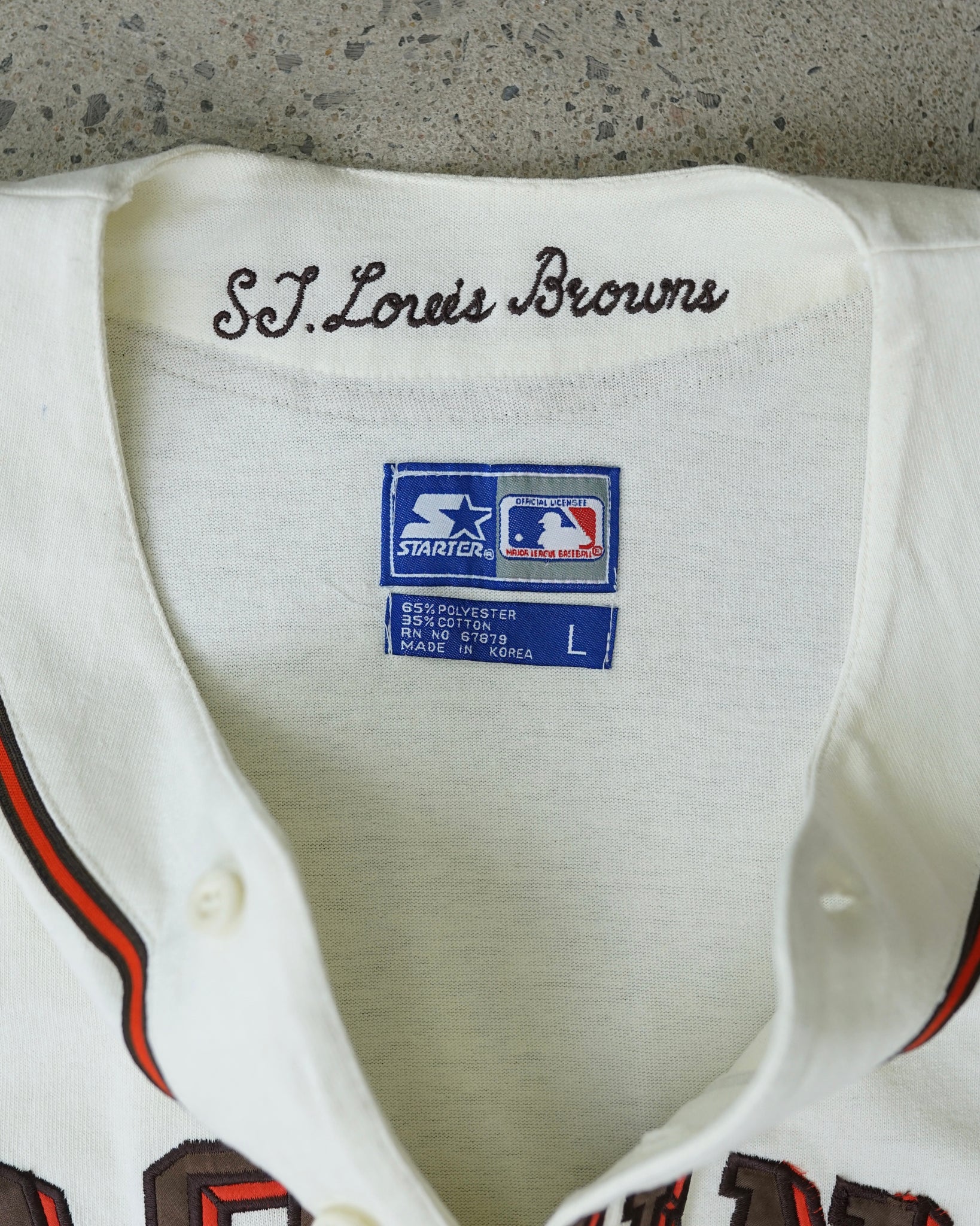 st louis browns mlb starter jersey