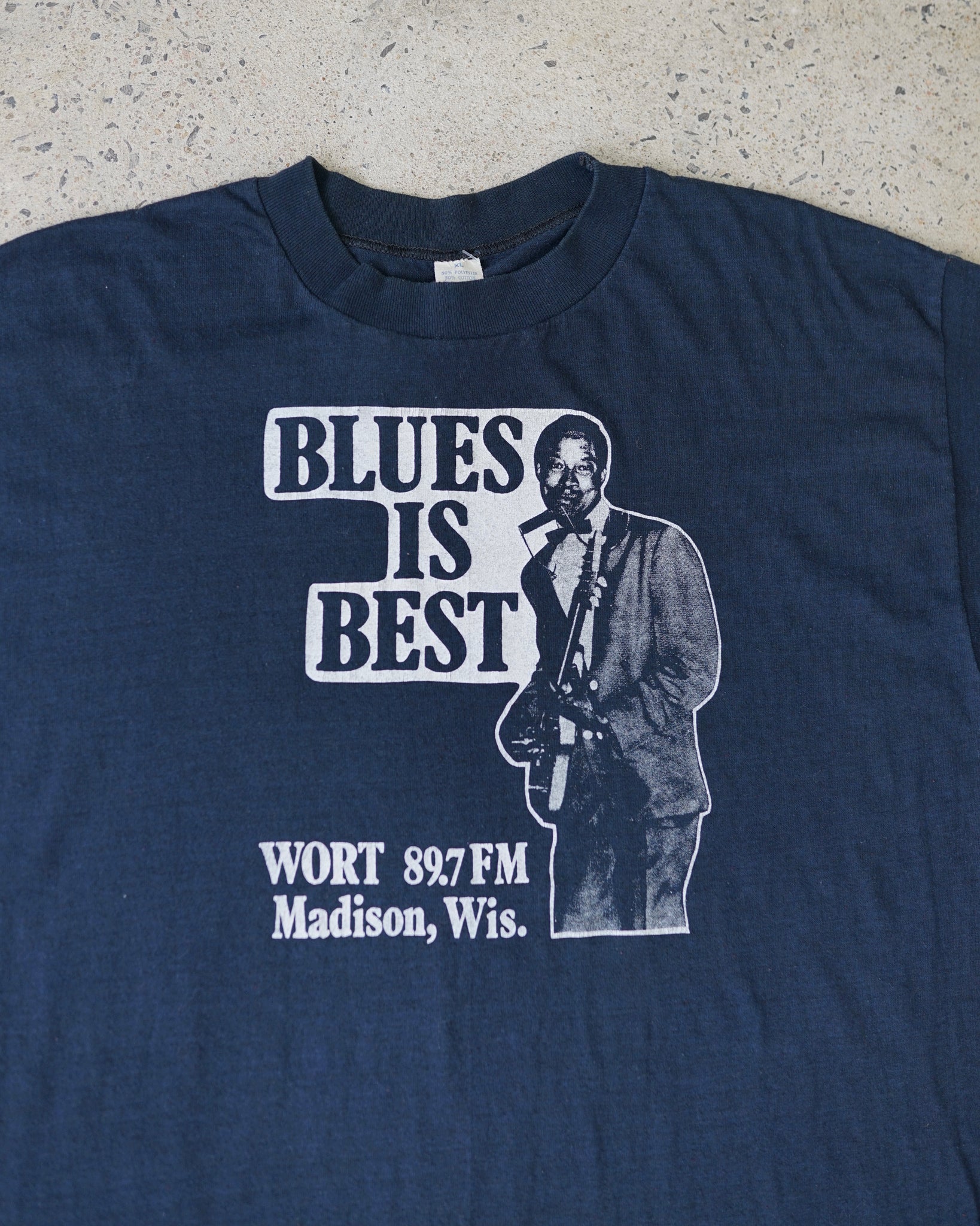 blues is best t-shirt - large