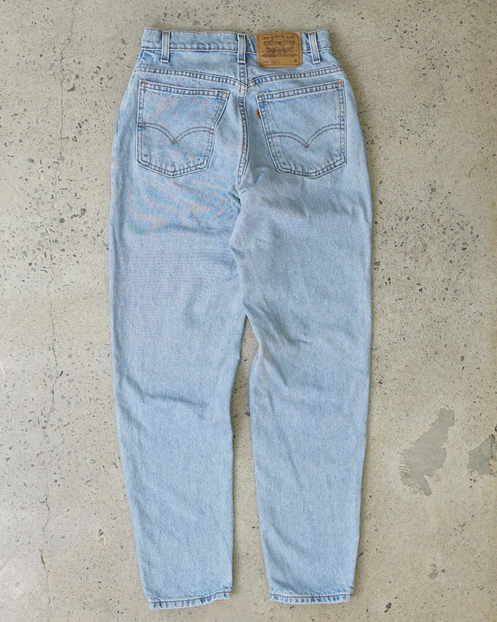 levi's 950 orange tab jeans