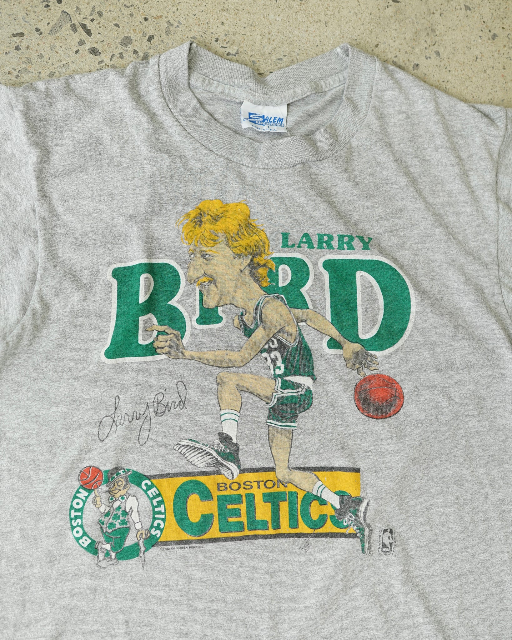 larry bird t-shirt