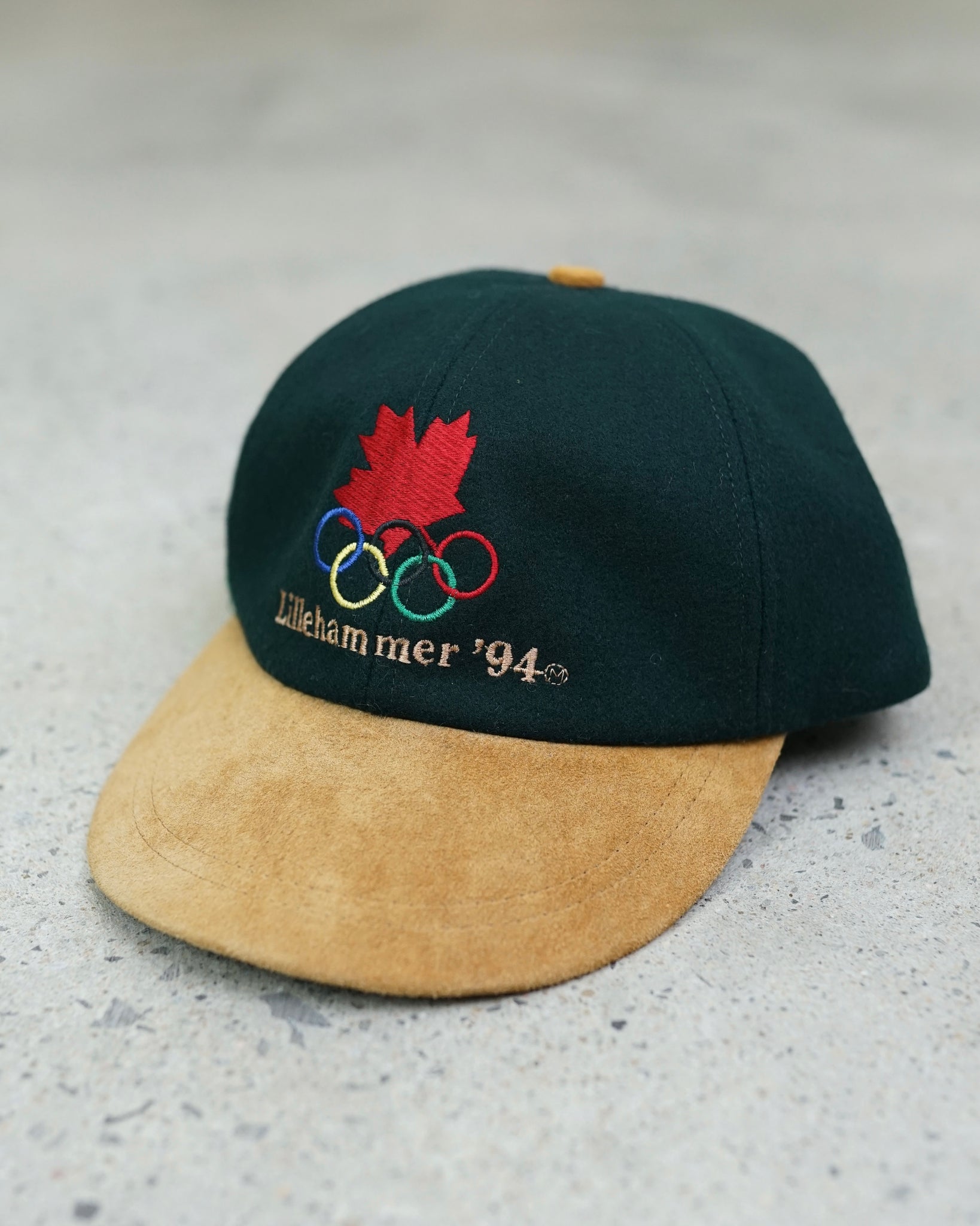 lillehammer norway 1994 olympics canada strapback hat