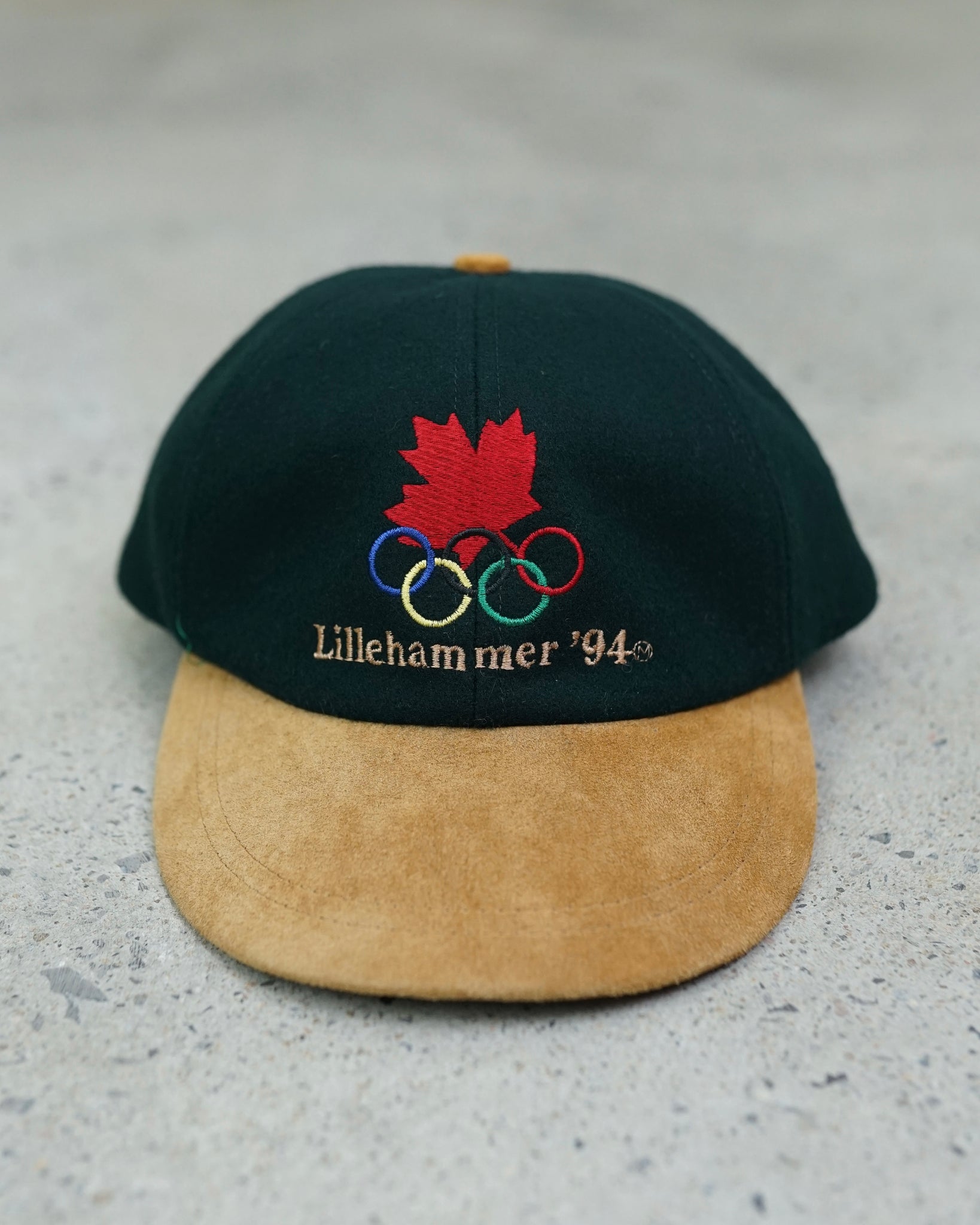 lillehammer norway 1994 olympics canada strapback hat