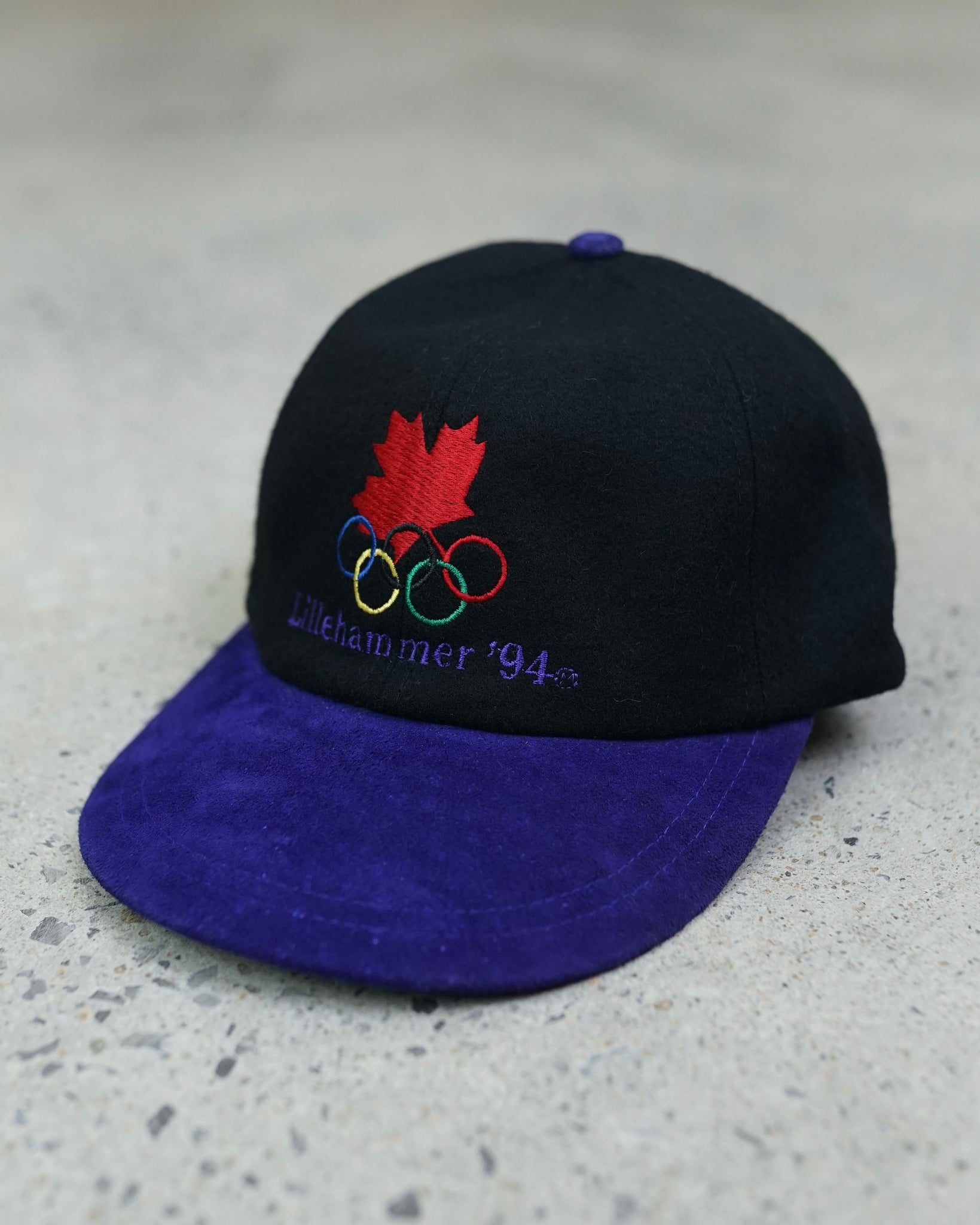 lillehammer norway 1994 olympics canada strapback hat